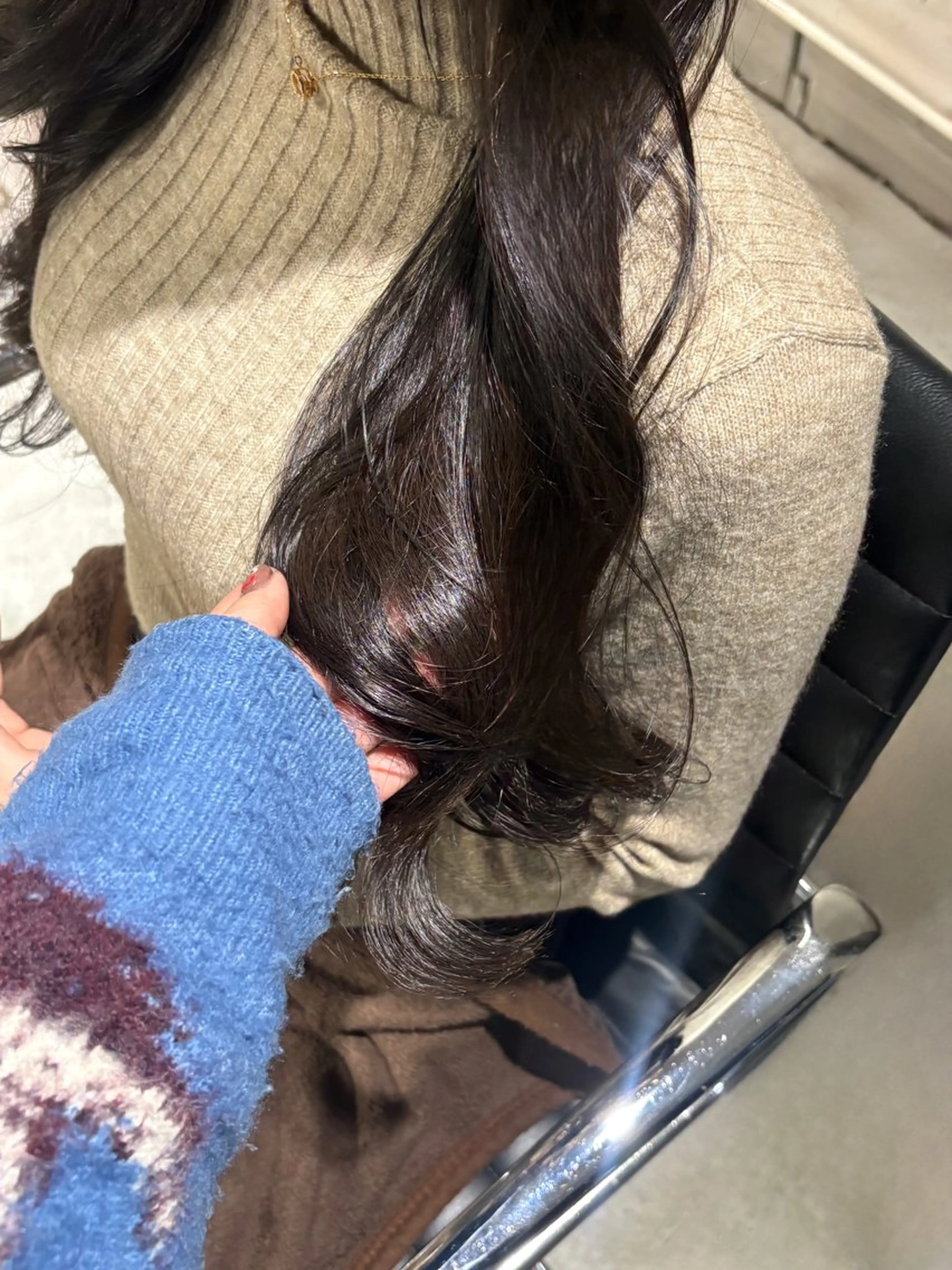ロング たかなみ りなのヘアスタイル