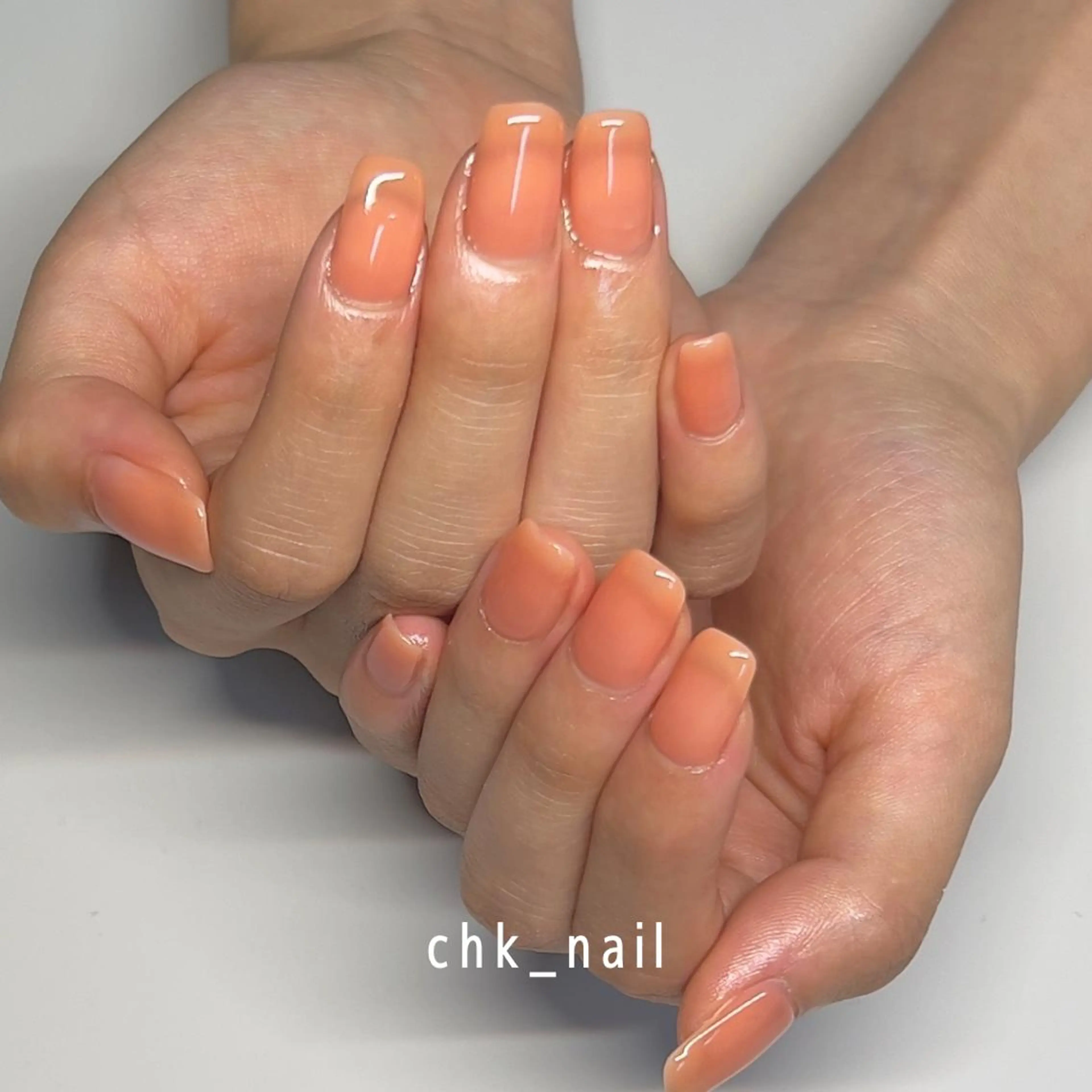 ネイル ワンカラーネイル ハンドネイル takahashi chikaのネイルデザイン