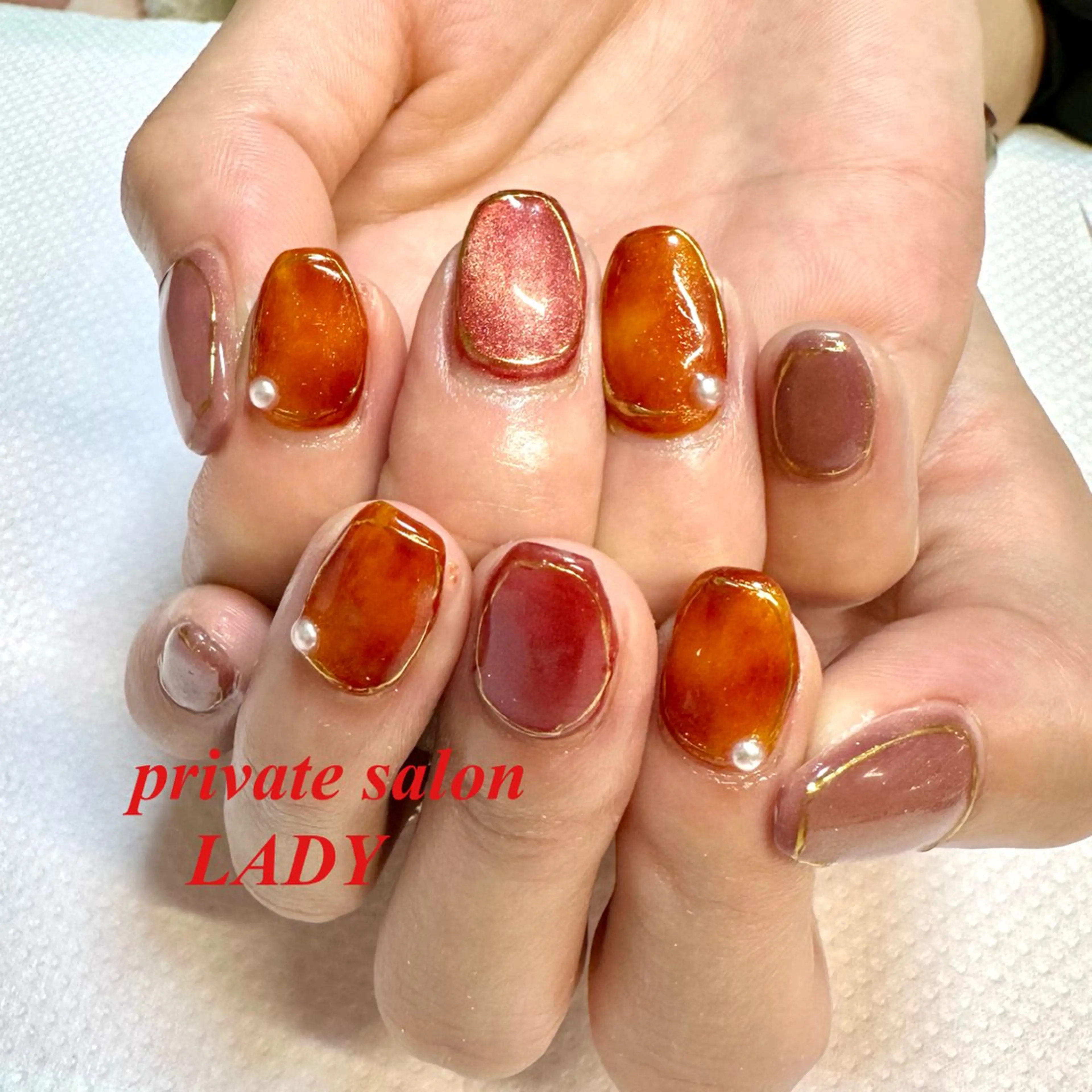 ネイル ハンドネイル 桜田 麻菜のネイルデザイン