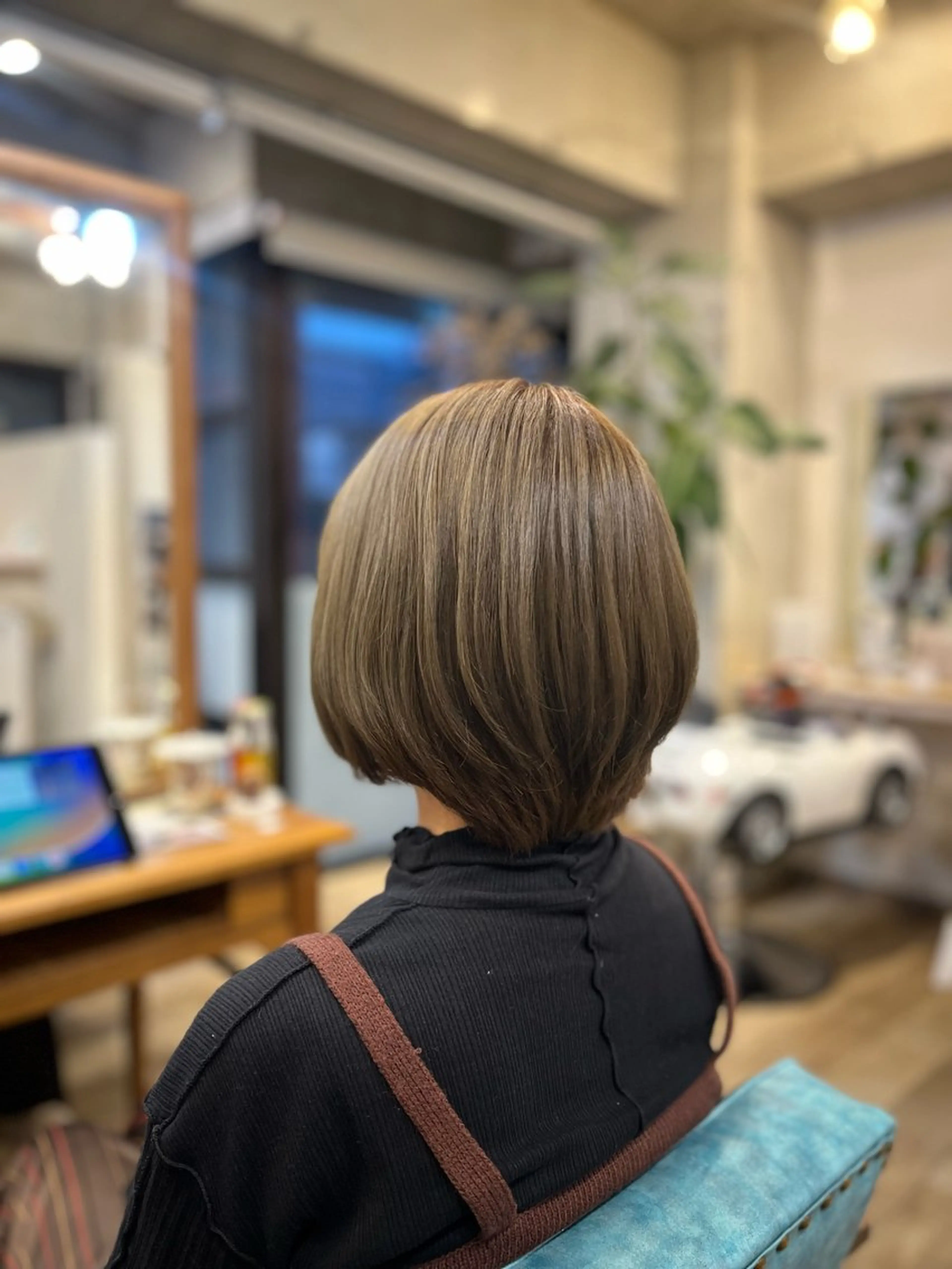 ショート カット ヘアカラー トリートメント Liere YUMAのヘアスタイル