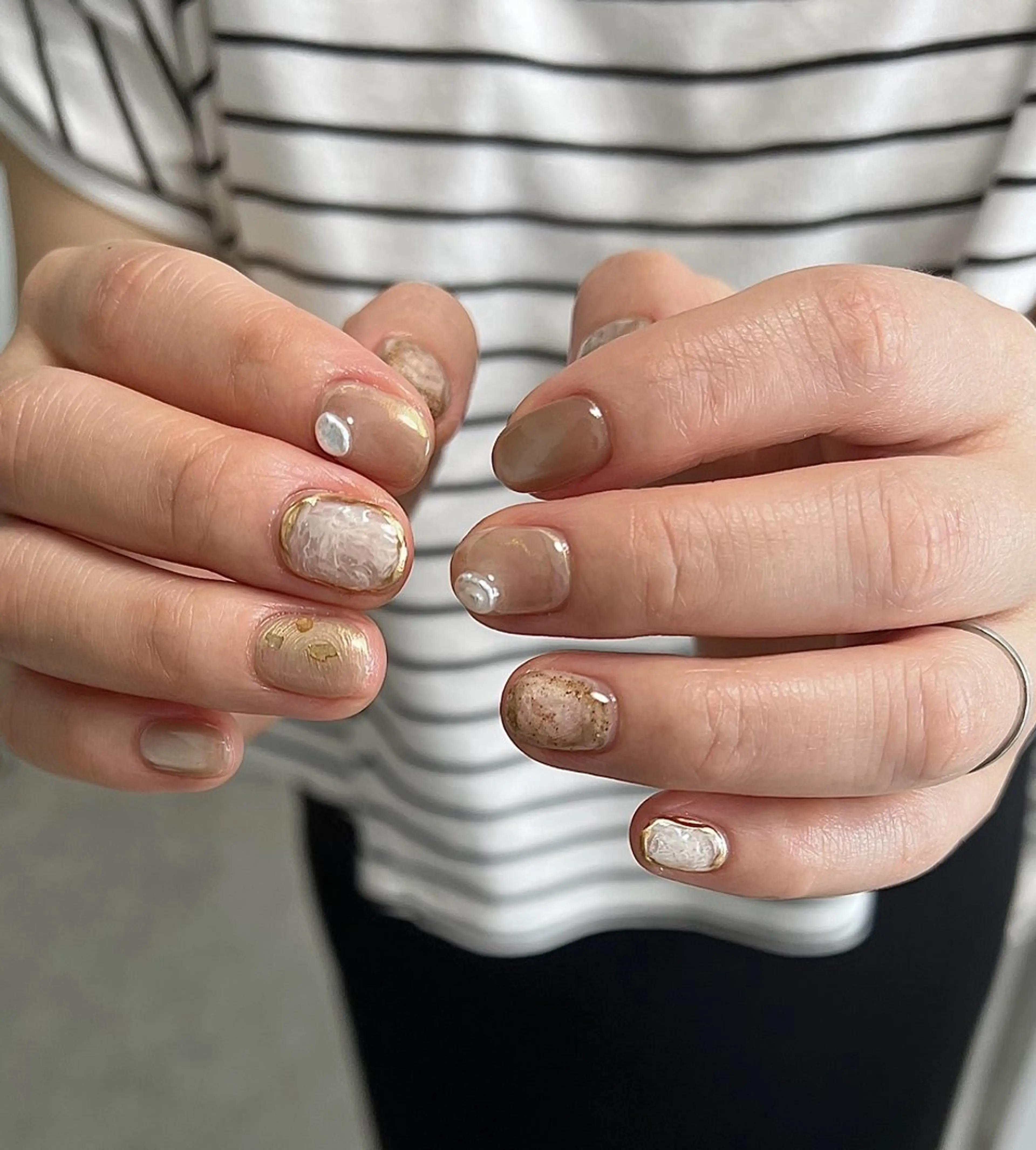 ネイル ハンドネイル ハンドケア nail salon una.のネイルデザイン