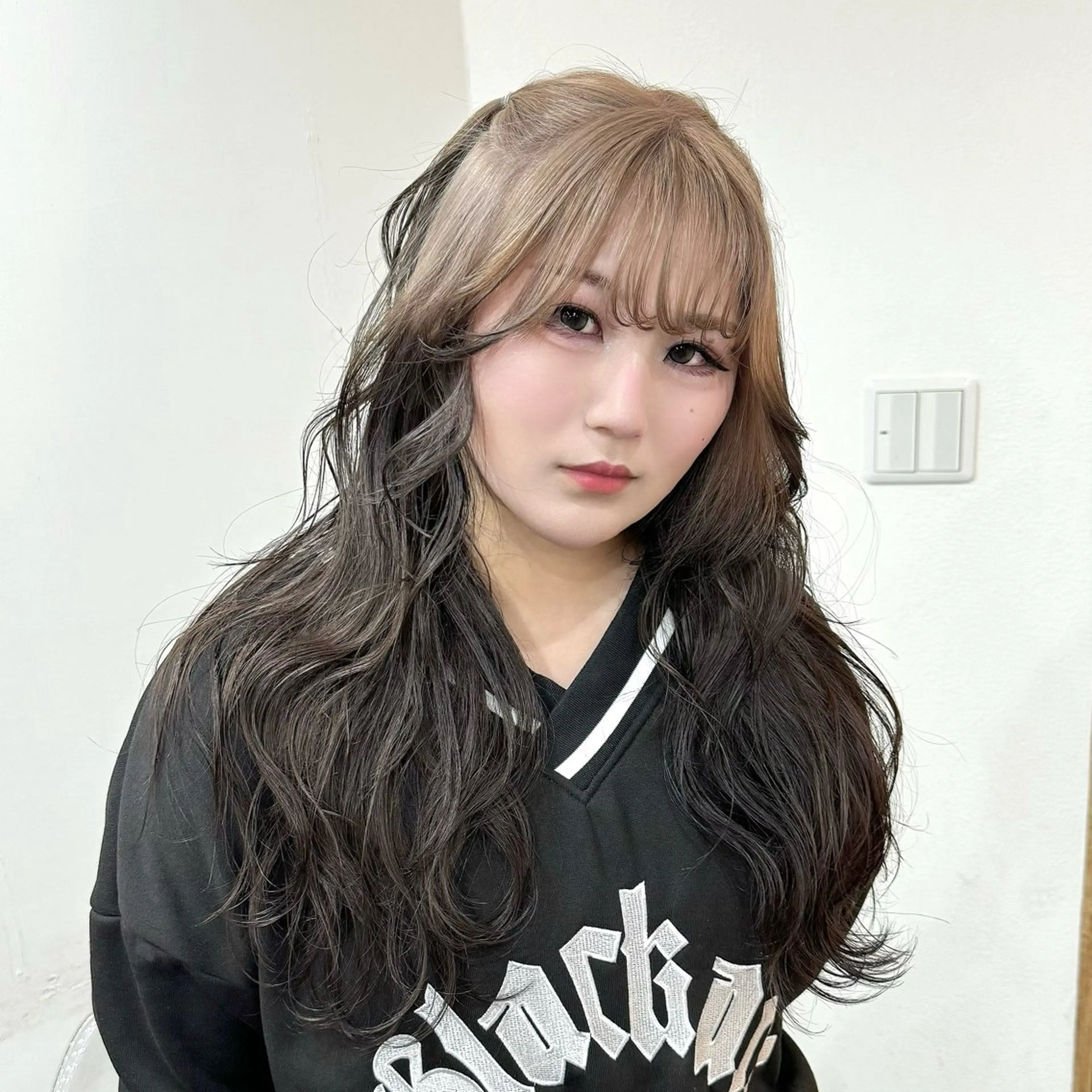 ロング カラー エクステモデル募集 💗大阪梅田/川上のヘアスタイル