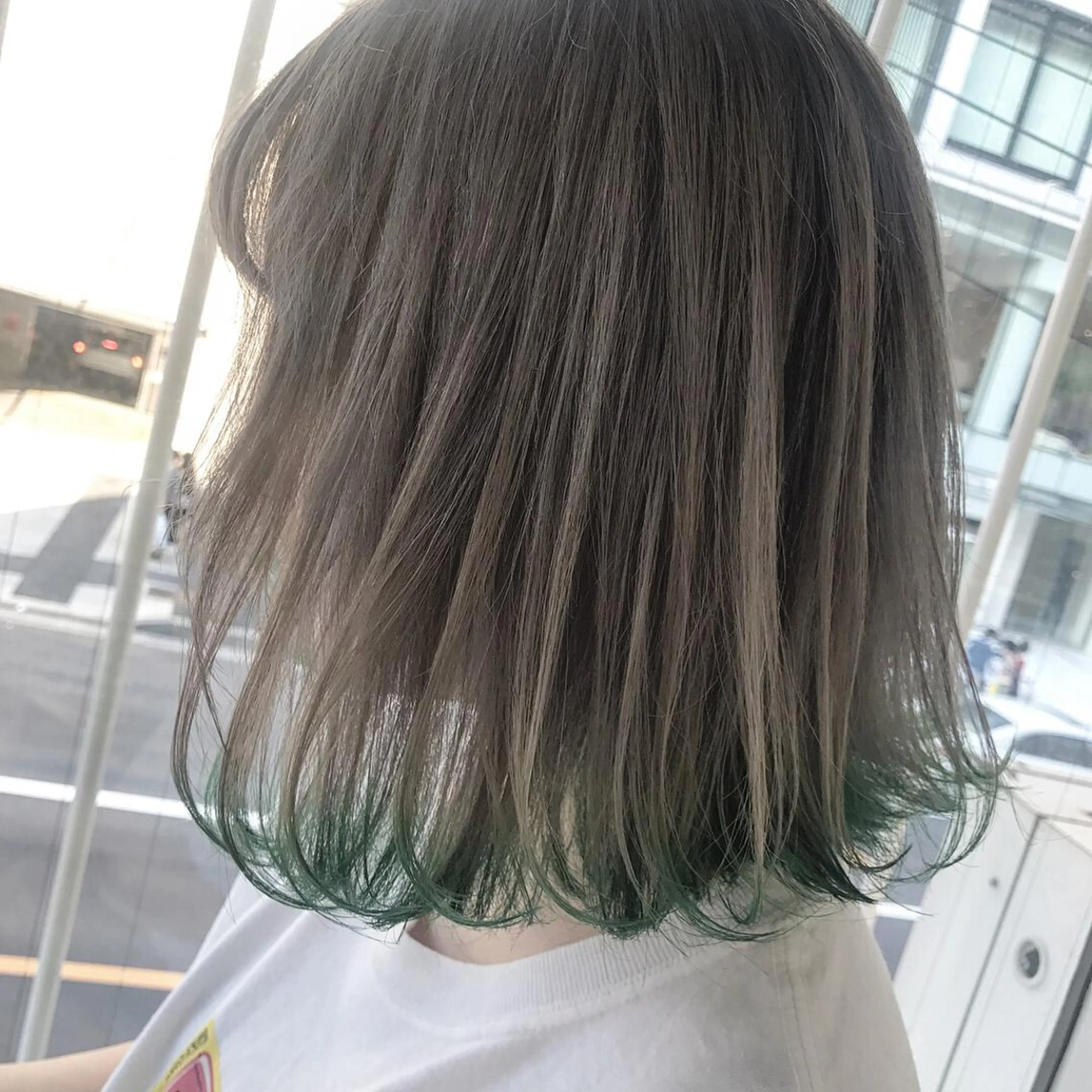 ショート カラー アディクシーカラー ブリーチ ダブルカラー イルミナカラー トリートメント LAS 代表 ナガカワ コウヘイのヘアスタイル