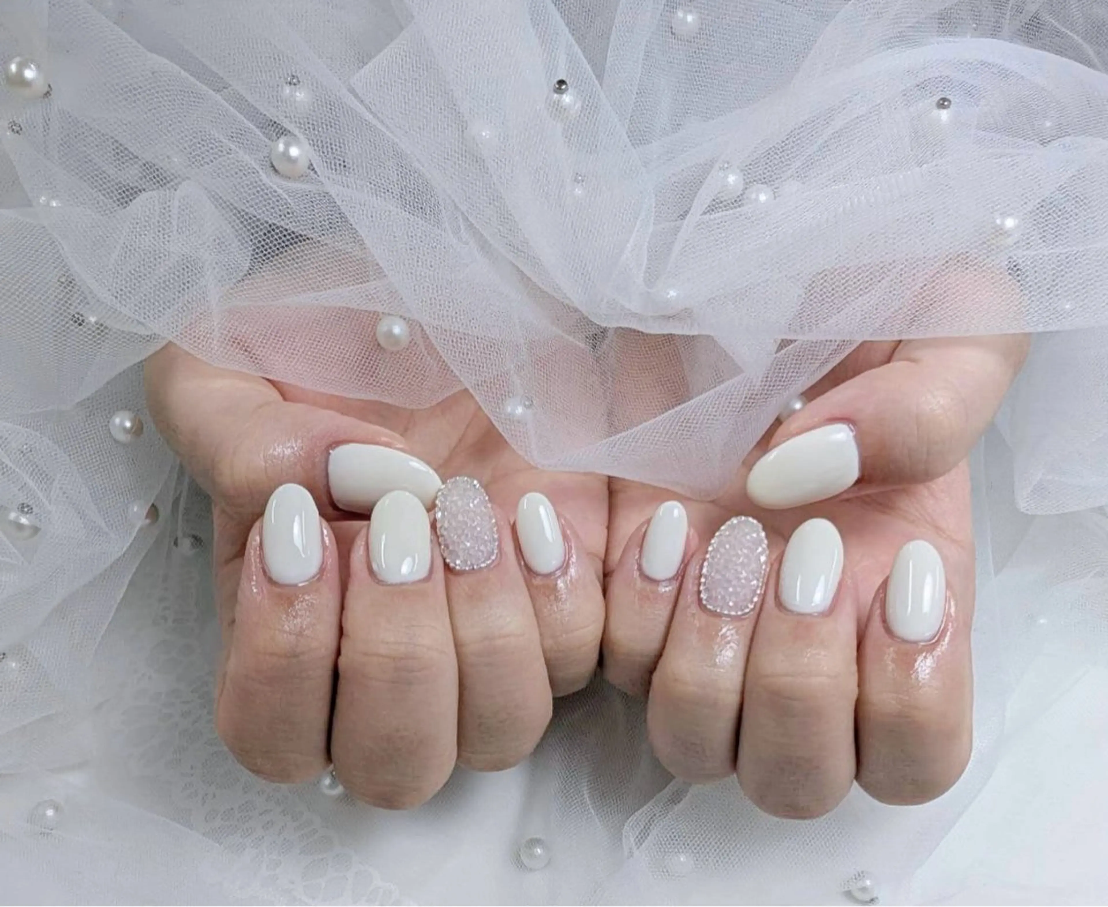 ネイル ハンドネイル ╹◡╹Mimoミモ Eye&Nailのマツエク・マツパデザイン