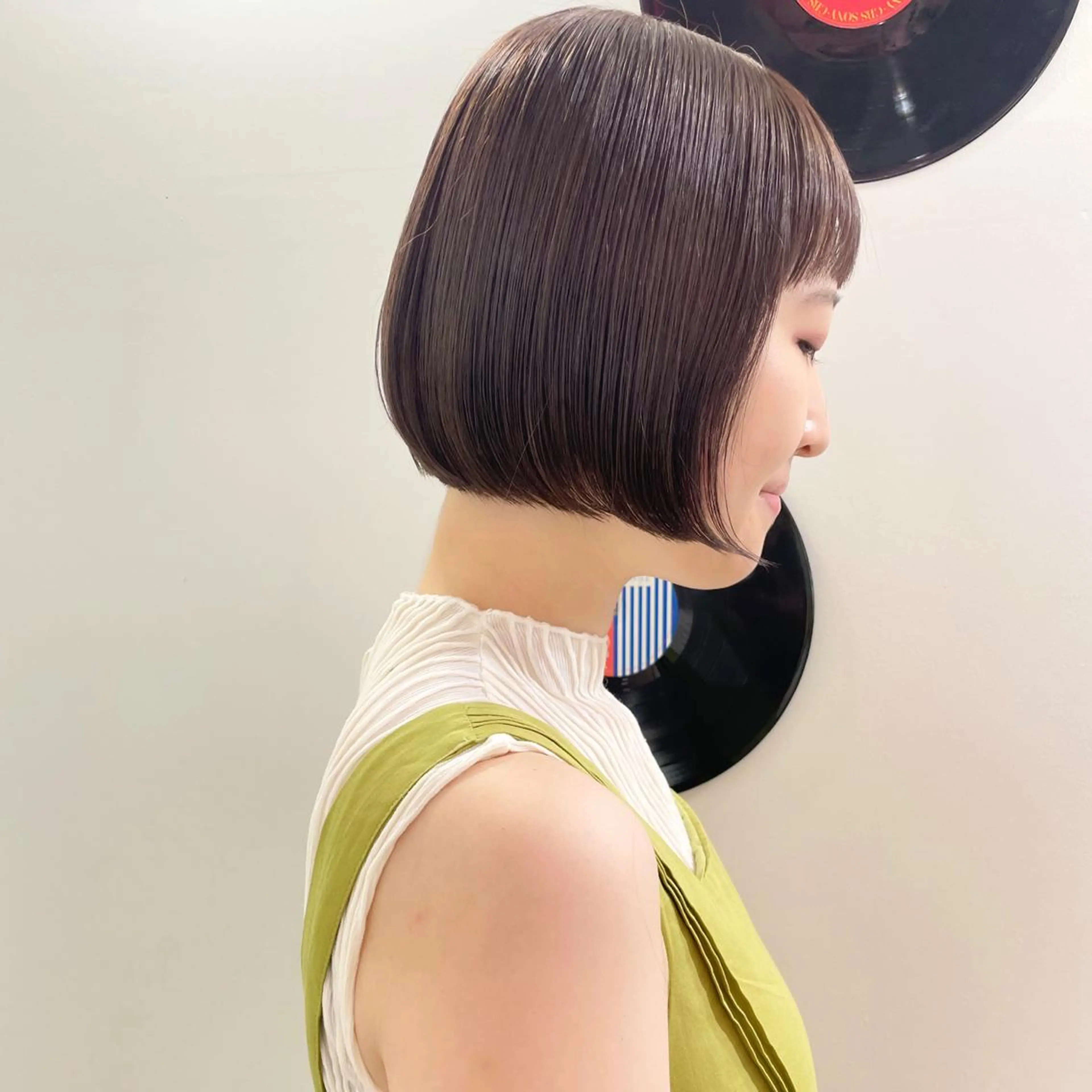 ミディアム カラー パーマ ヘアアレンジ 💖美髪矯正💖 辻未侑のヘアスタイル