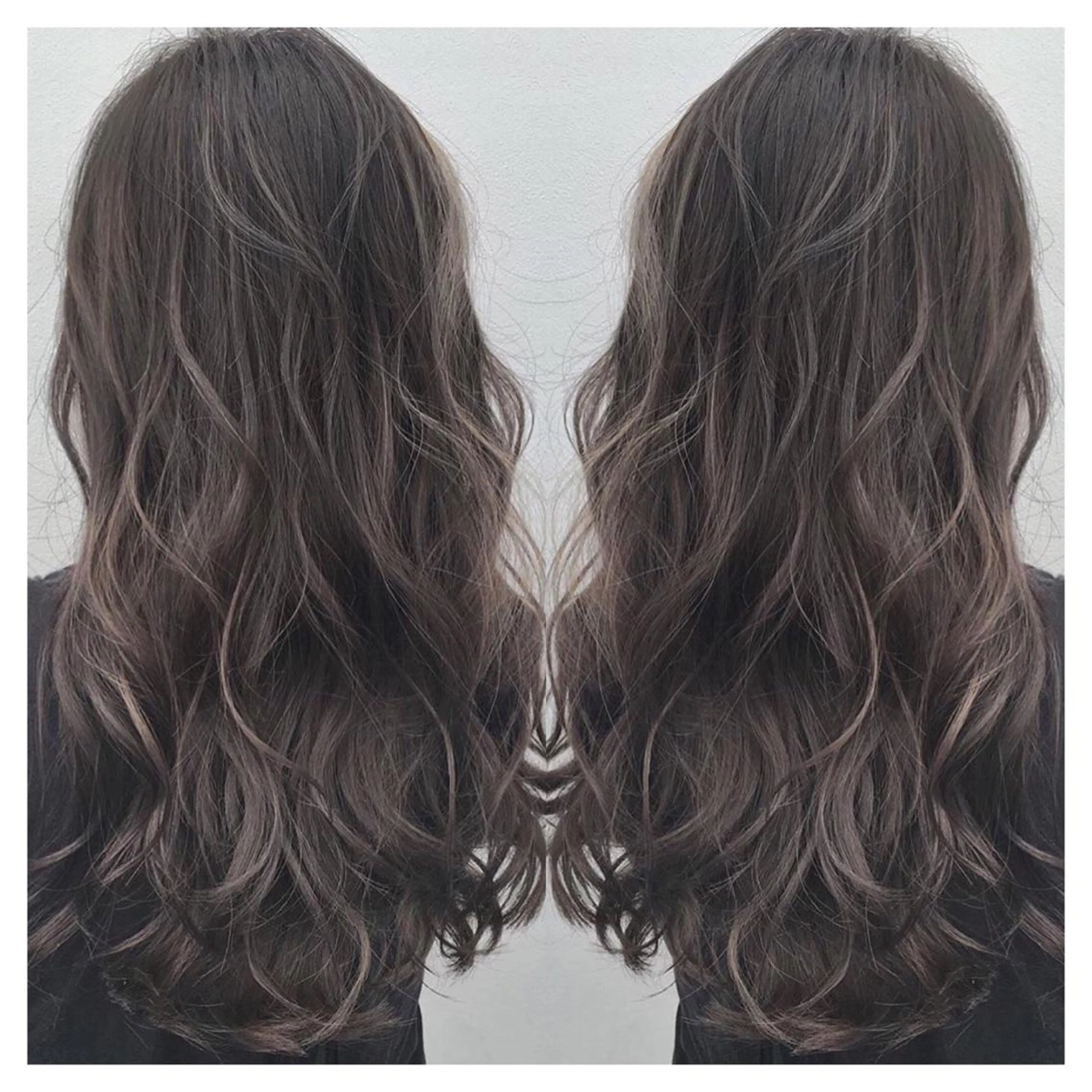 セミロング ロング カラー biscohair 髪にドラマを。のヘアスタイル