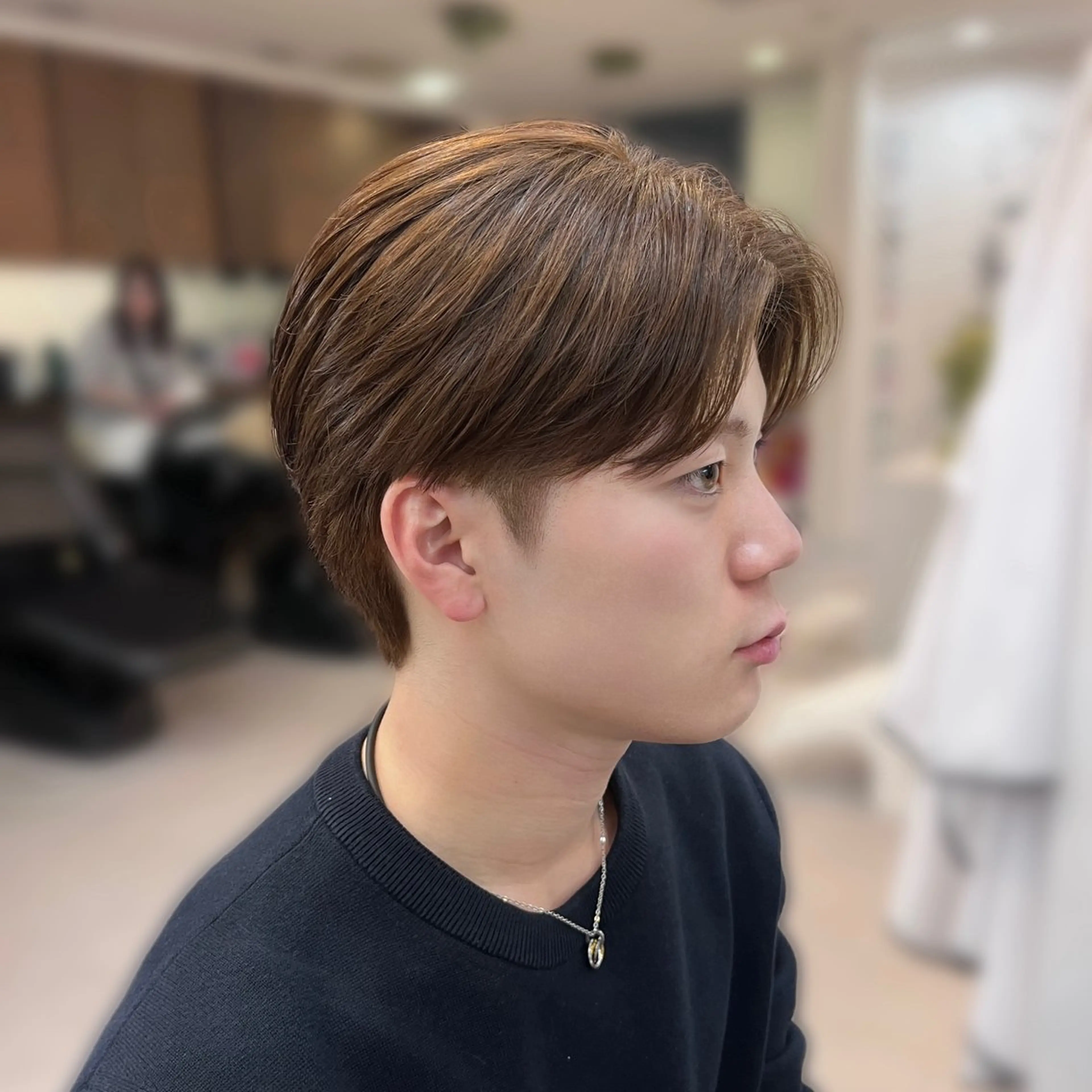 💠メンズ限定💠カット+地毛風ワンカラー🌱次回割引クーポン付き🌷の写真