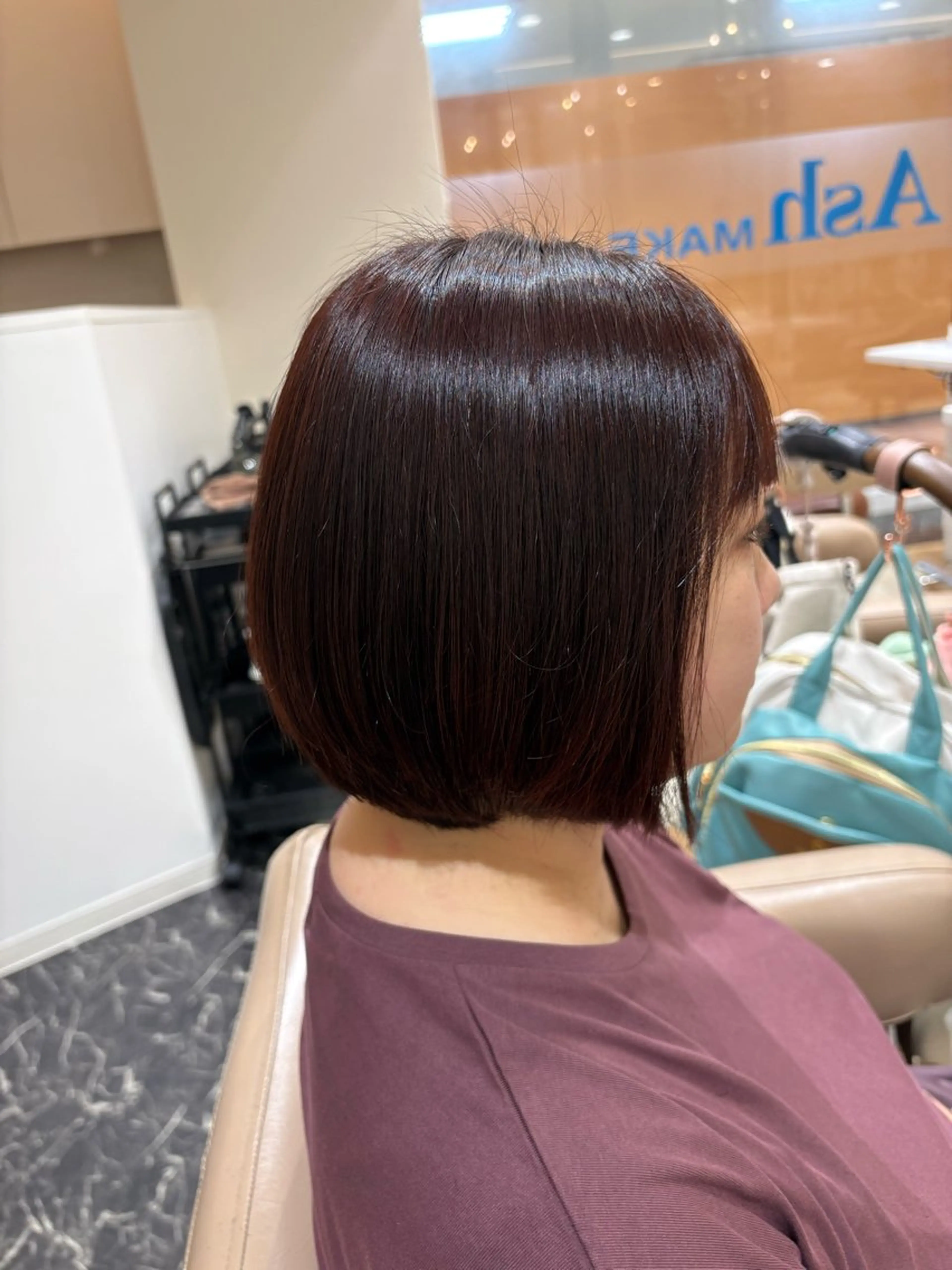 ショート 髪質改善カラー なーこ💖🌈のヘアスタイル