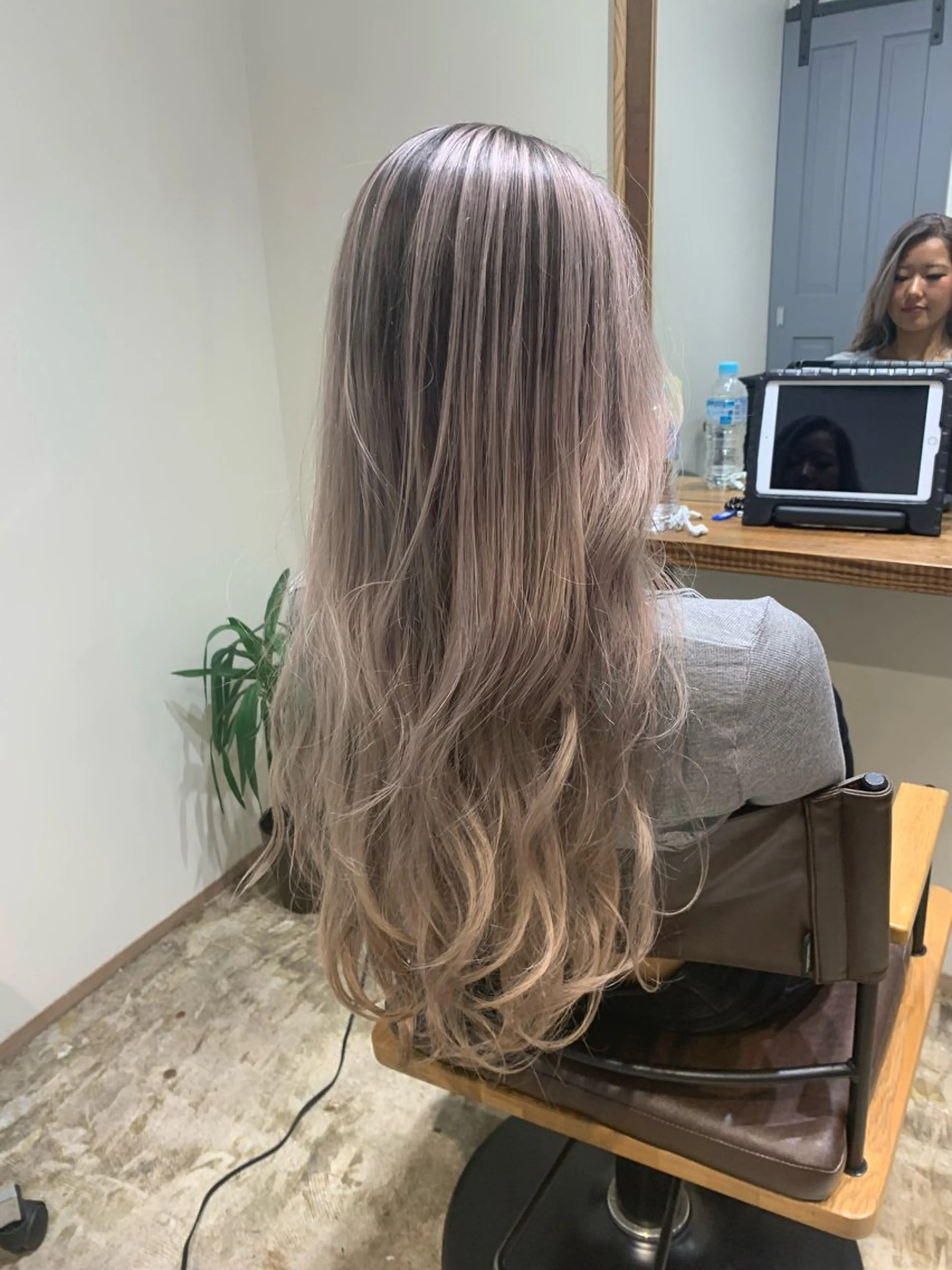 ロング カラー 園田 将士のヘアスタイル