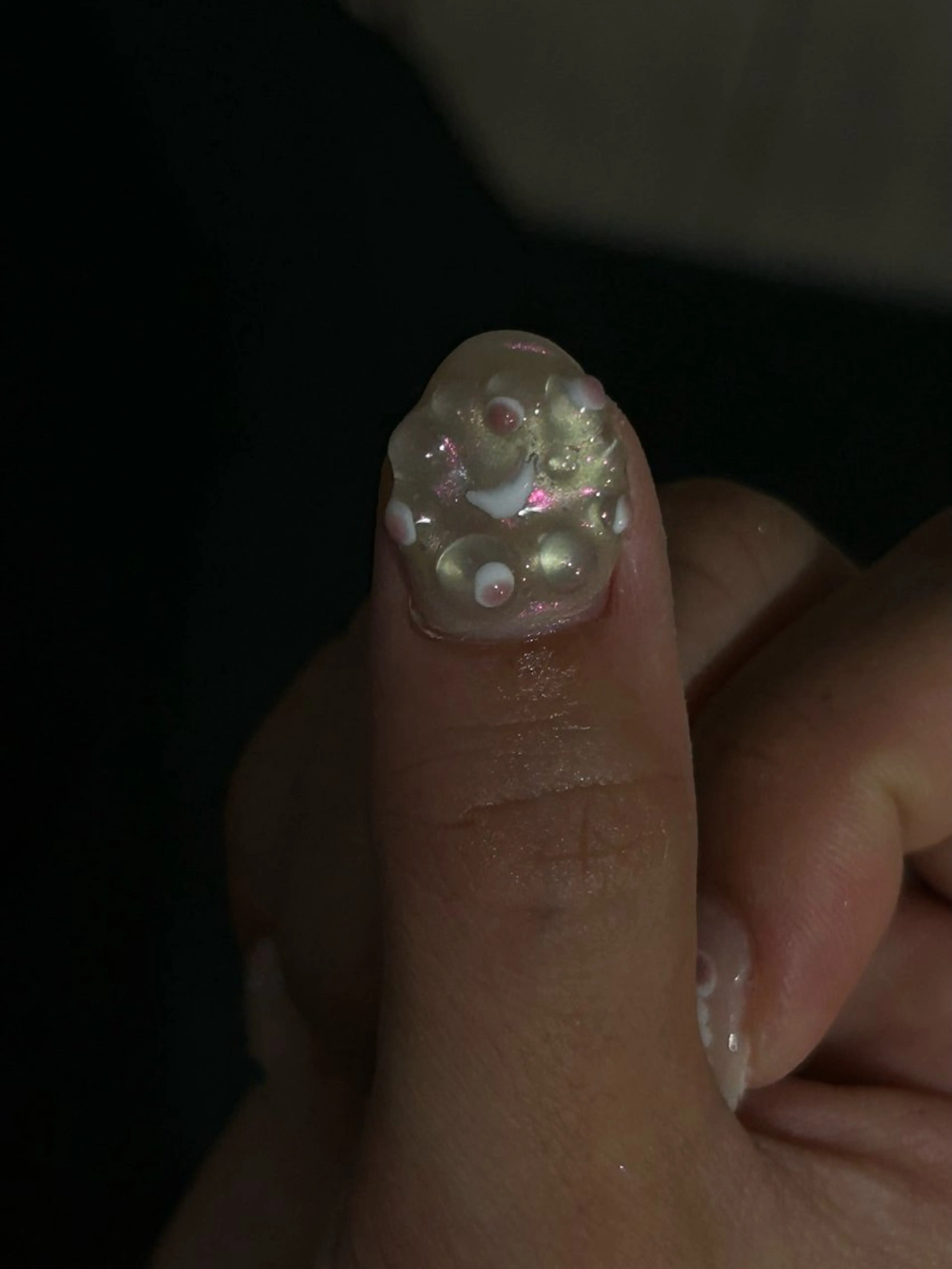 ネイル オーロラネイル ニュアンスネイル シンプルネイル sakae yurinaのネイルデザイン