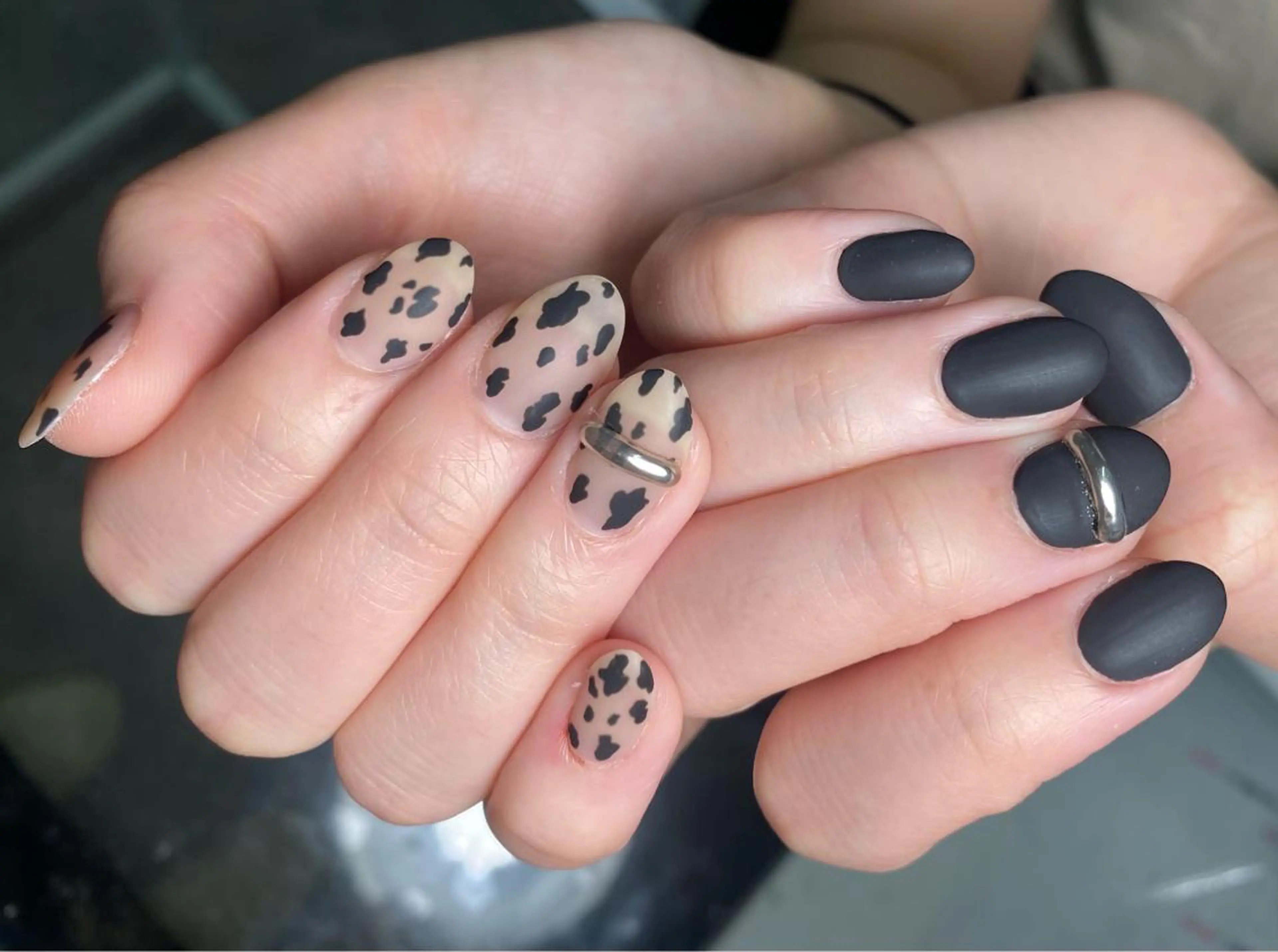 ネイル マットネイル ハンドネイル フットネイル GRANDE大須 栄/店長 aki🌙のネイルデザイン