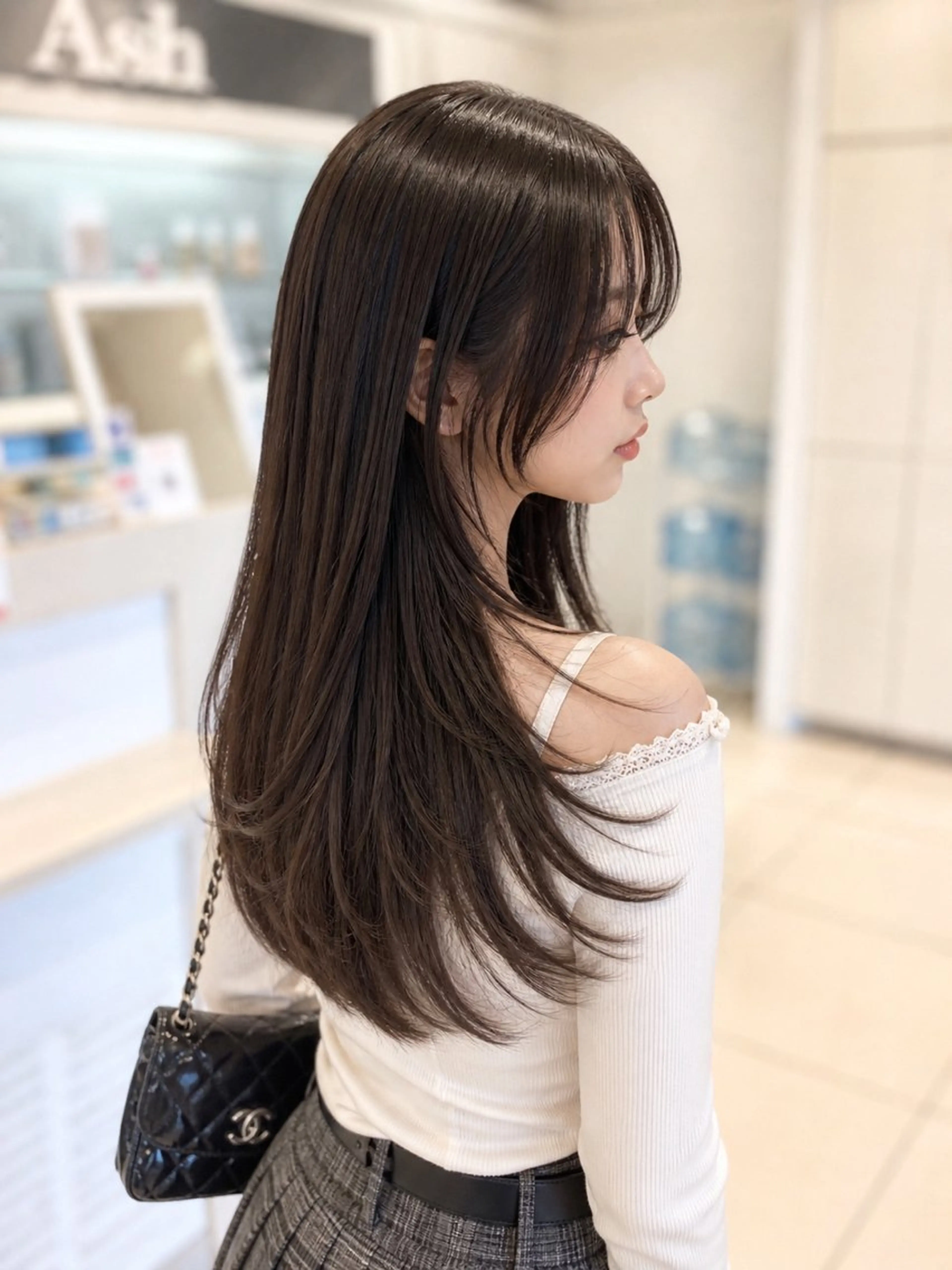 ロング カット トリートメント 金子 直樹のヘアスタイル