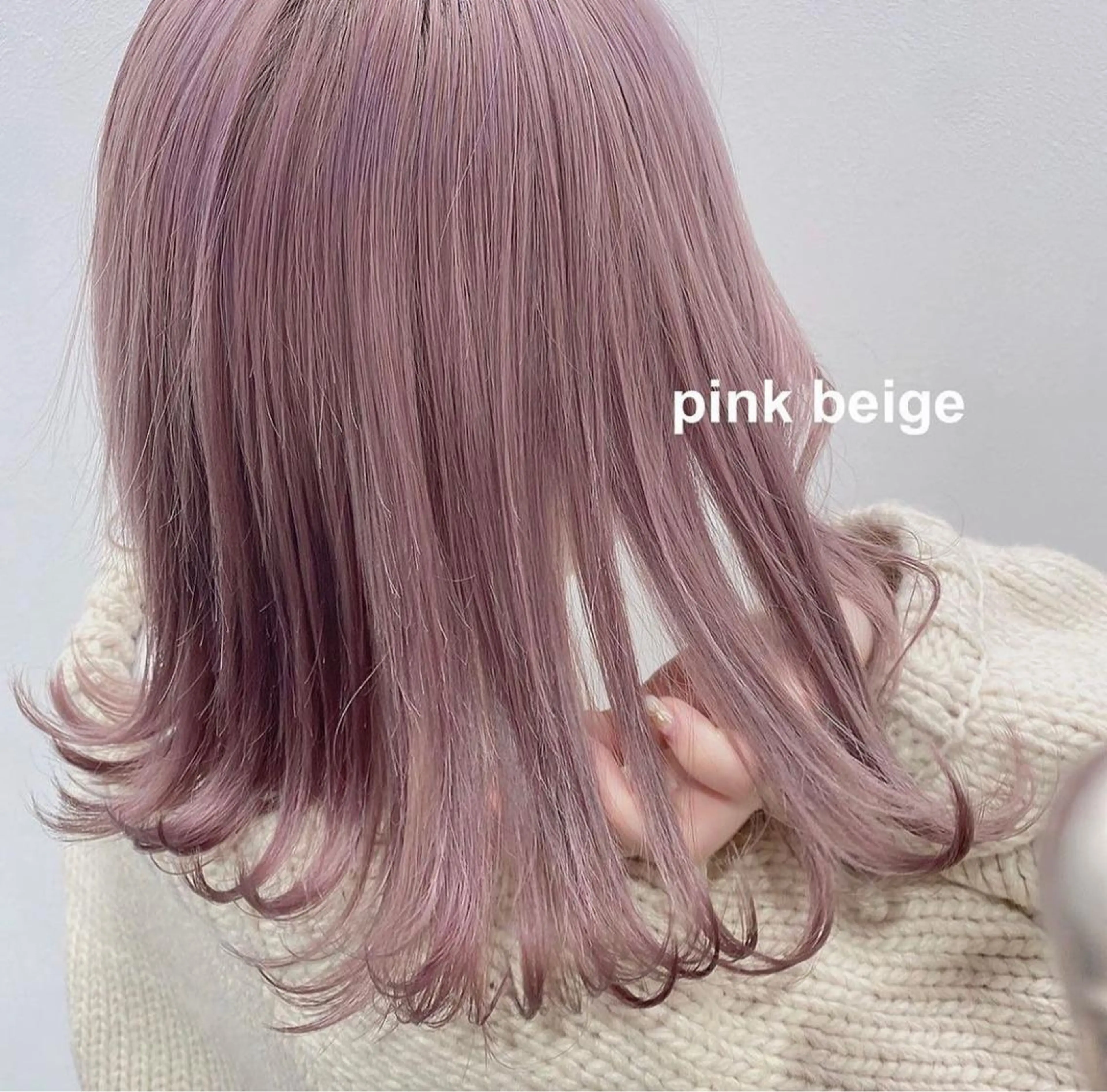 ミディアム カラー ヘアカラー 💗🤍透明感カラー 🤍💗kanonのヘアスタイル