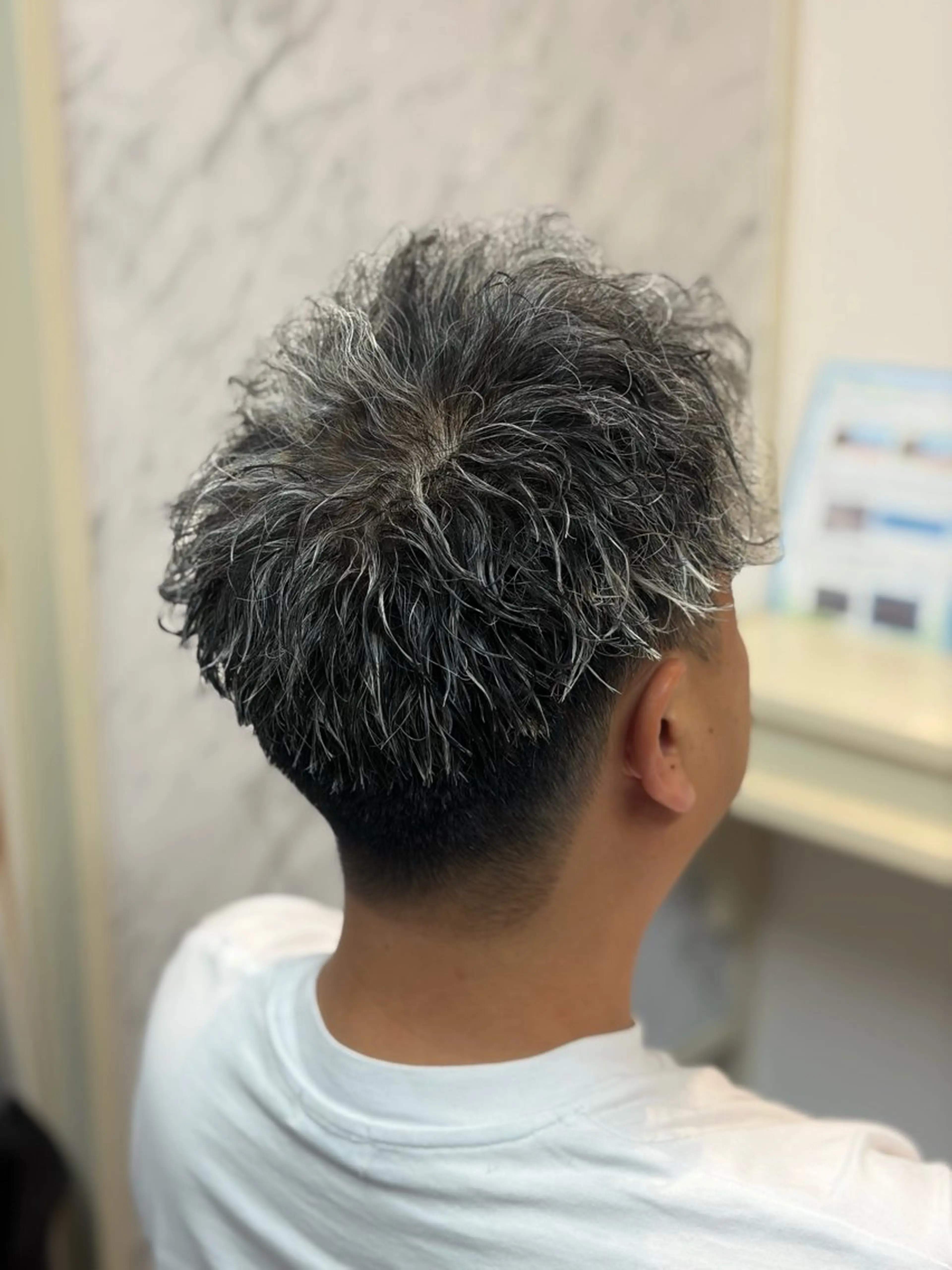 パーマ メンズ カット ヘアカラー パーマ メンズ特化/パーマ/ フェードWATARUのヘアスタイル