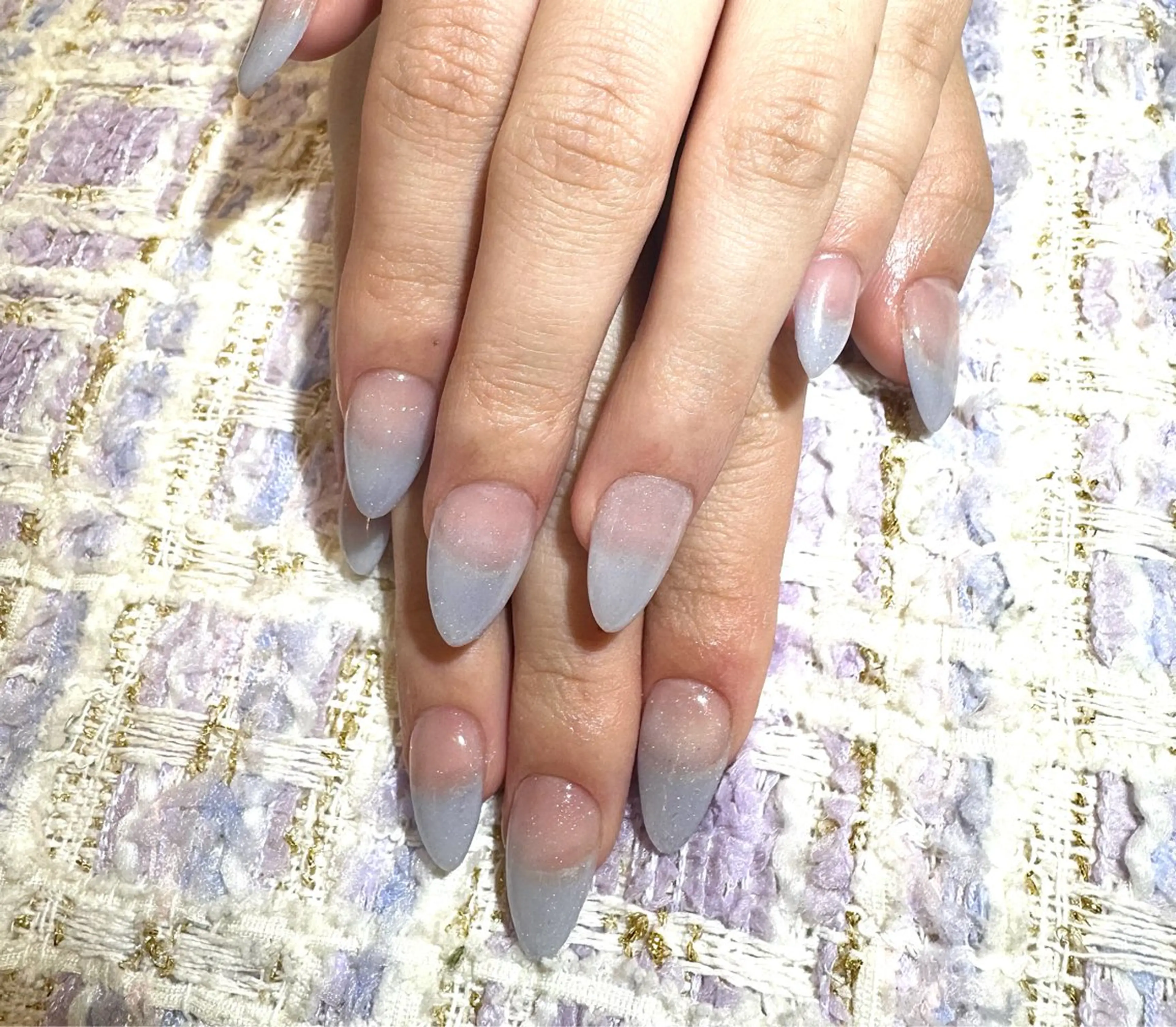 ネイル グラデーション メンズネイル スカルプネイル MIMnail メンズネイリストのネイルデザイン