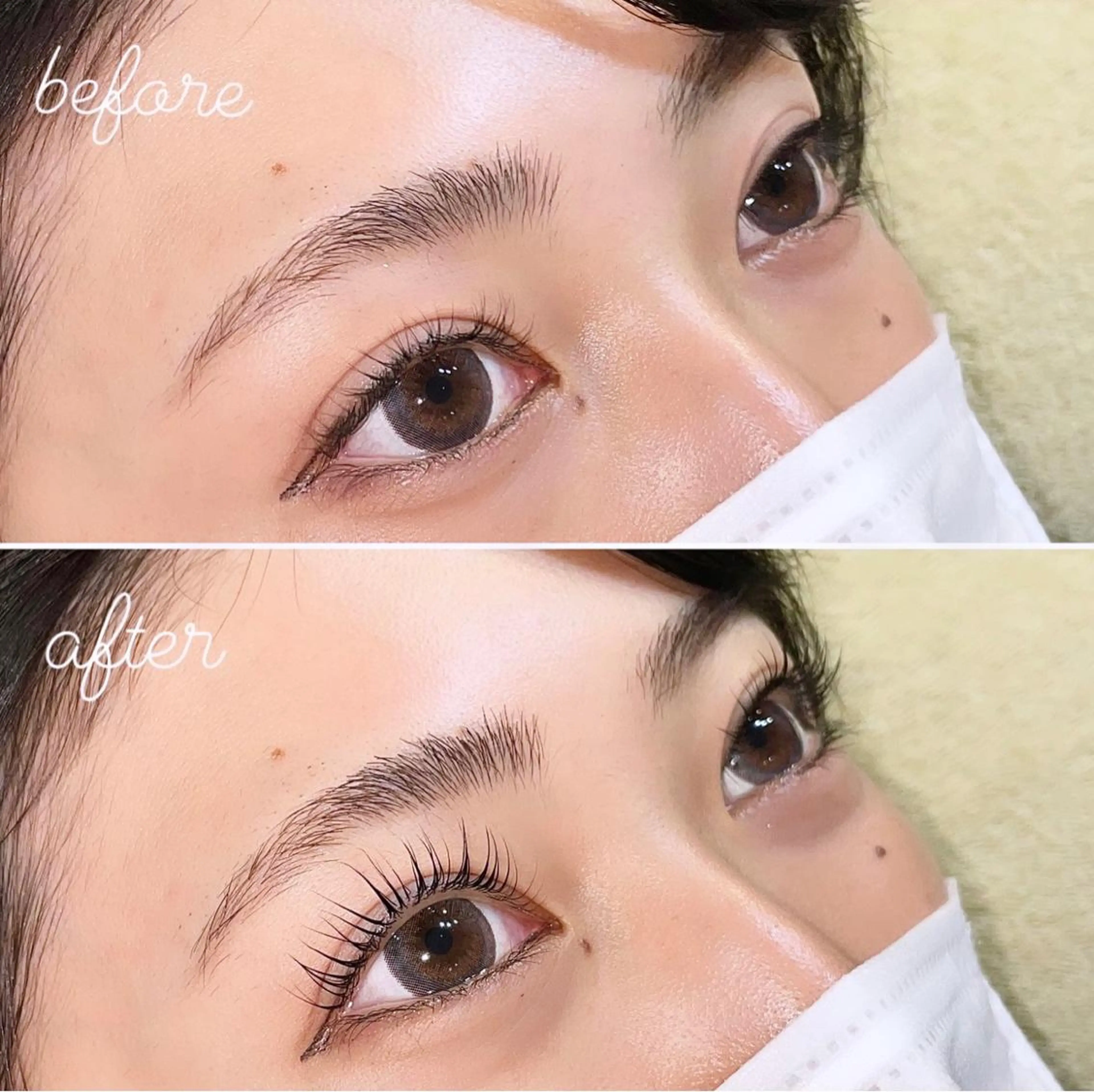 マツエク・マツパ パリジェンヌラッシュリフト Felice AYAのマツエク・マツパデザイン