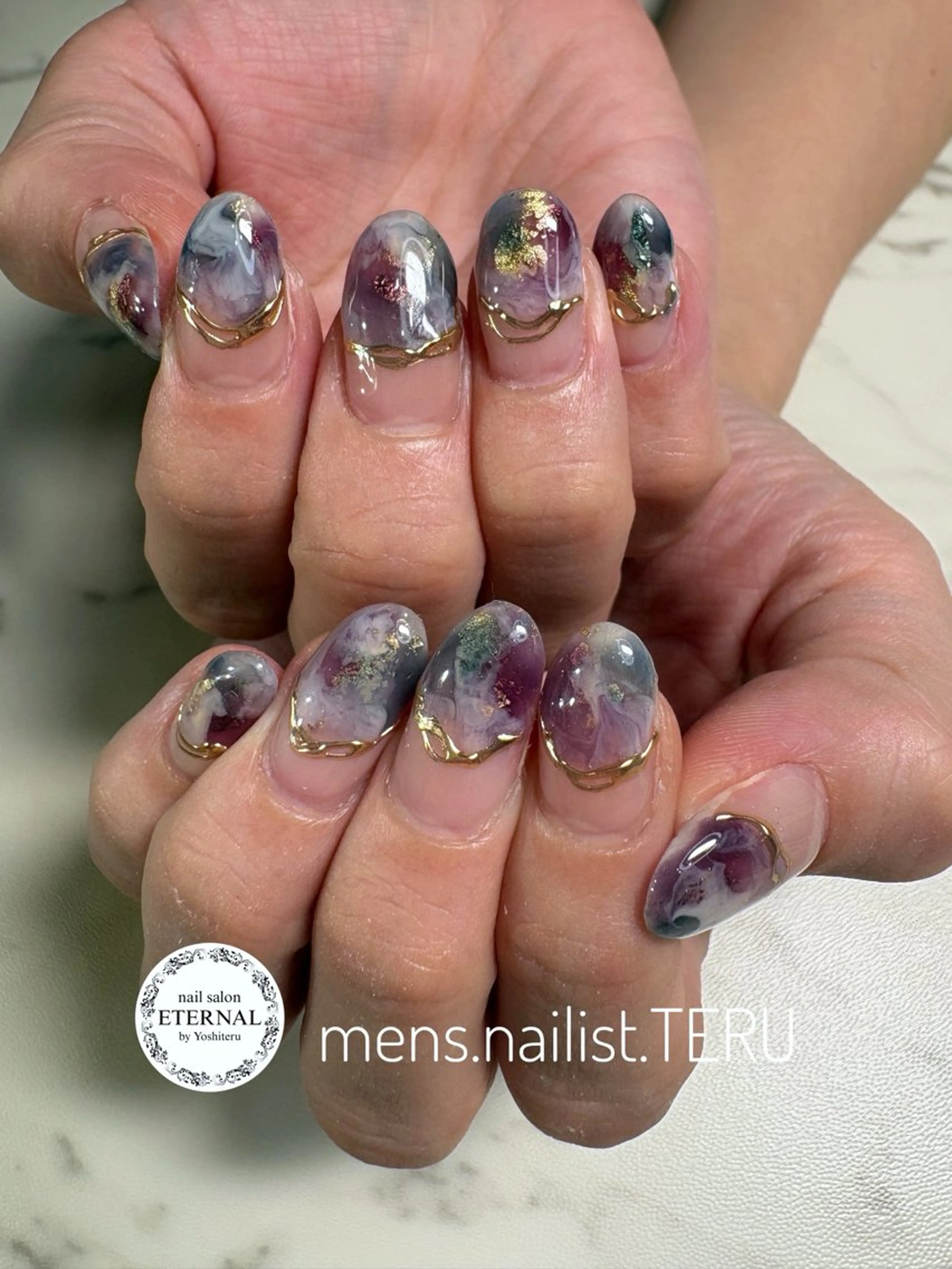 ネイル ニュアンスネイル nailsalon ETERNALのネイルデザイン