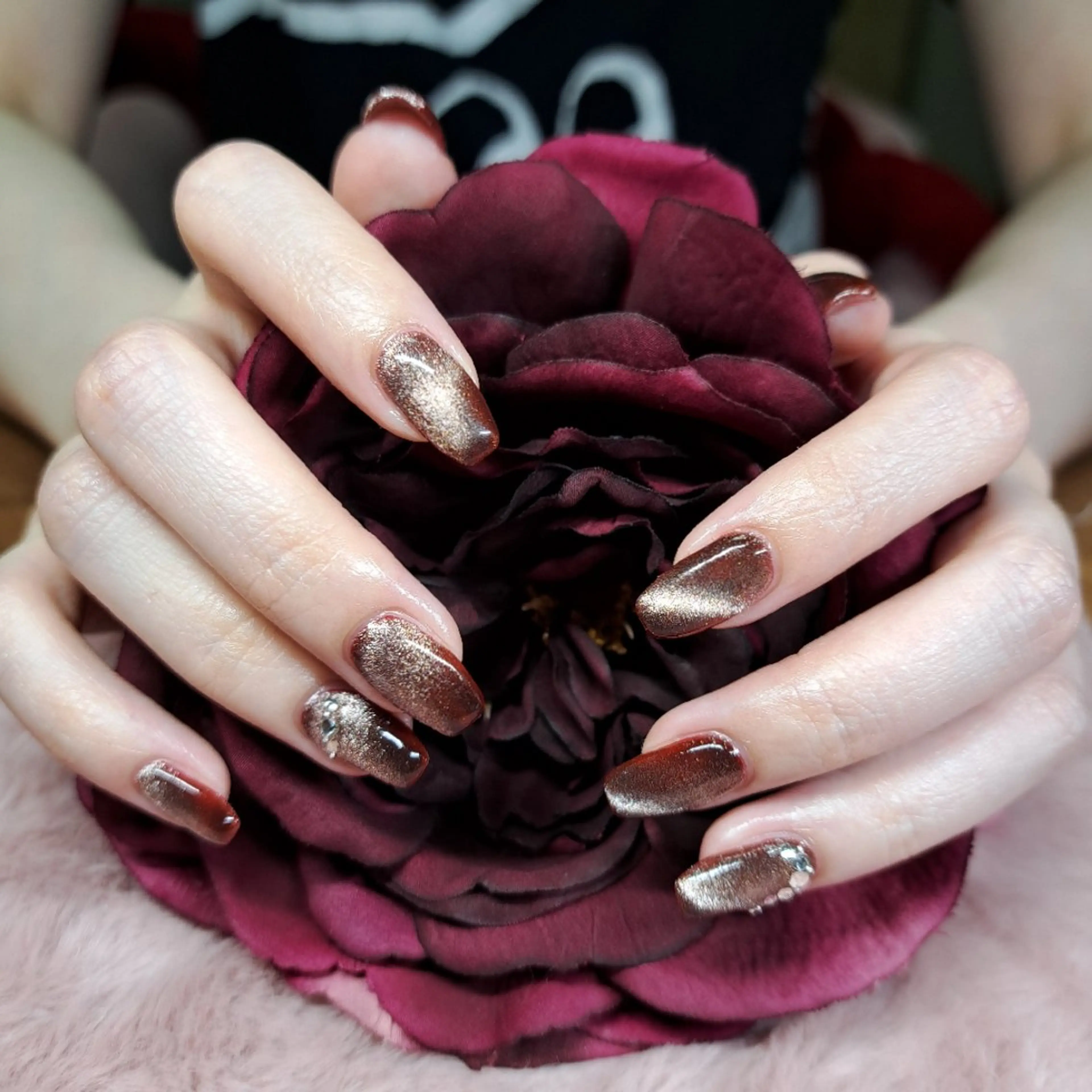 ネイル マグネットネイル HAYASHI  Nのネイルデザイン