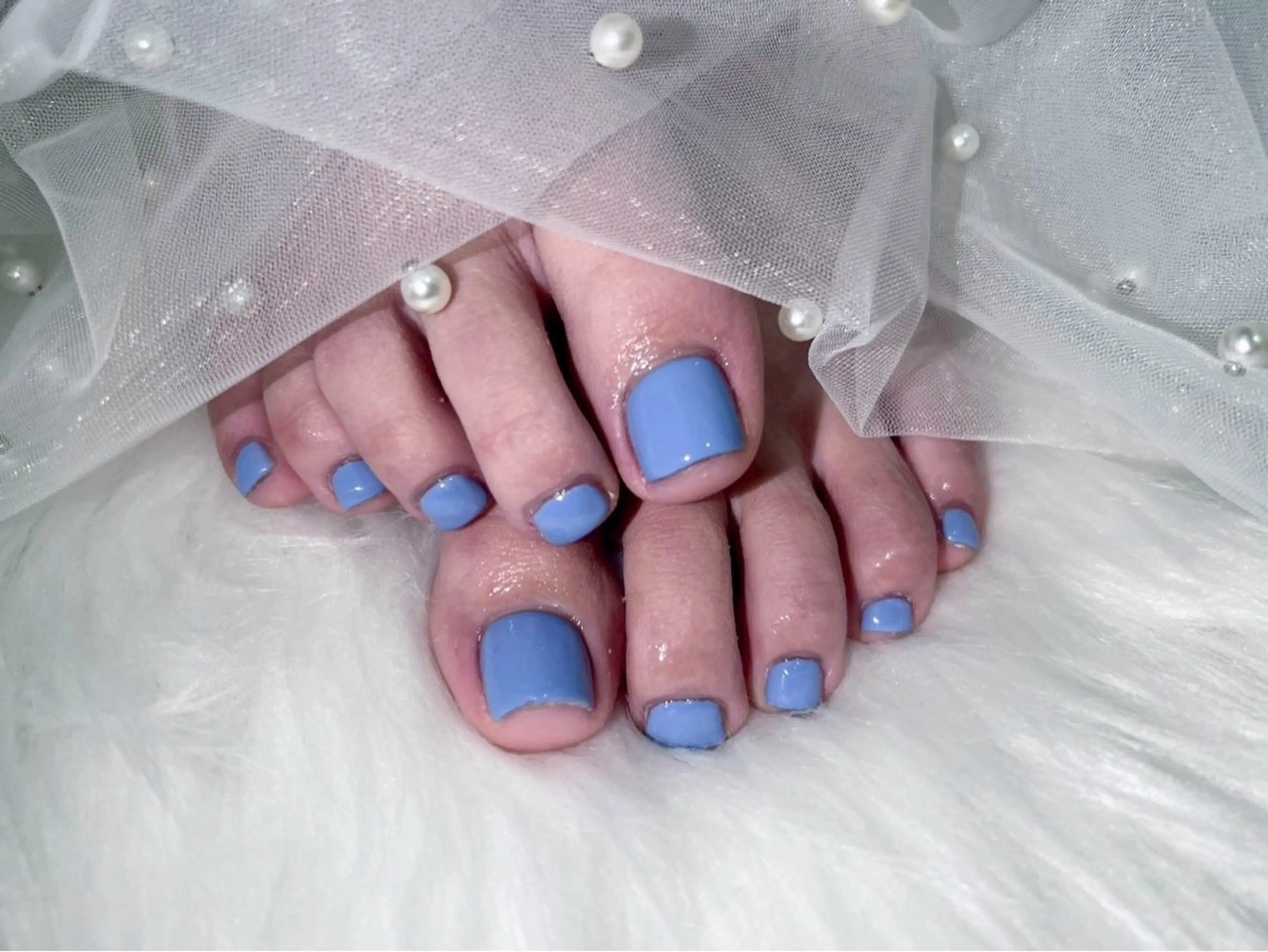 ネイル フットネイル フットネイル Mermaid Nailのネイルデザイン