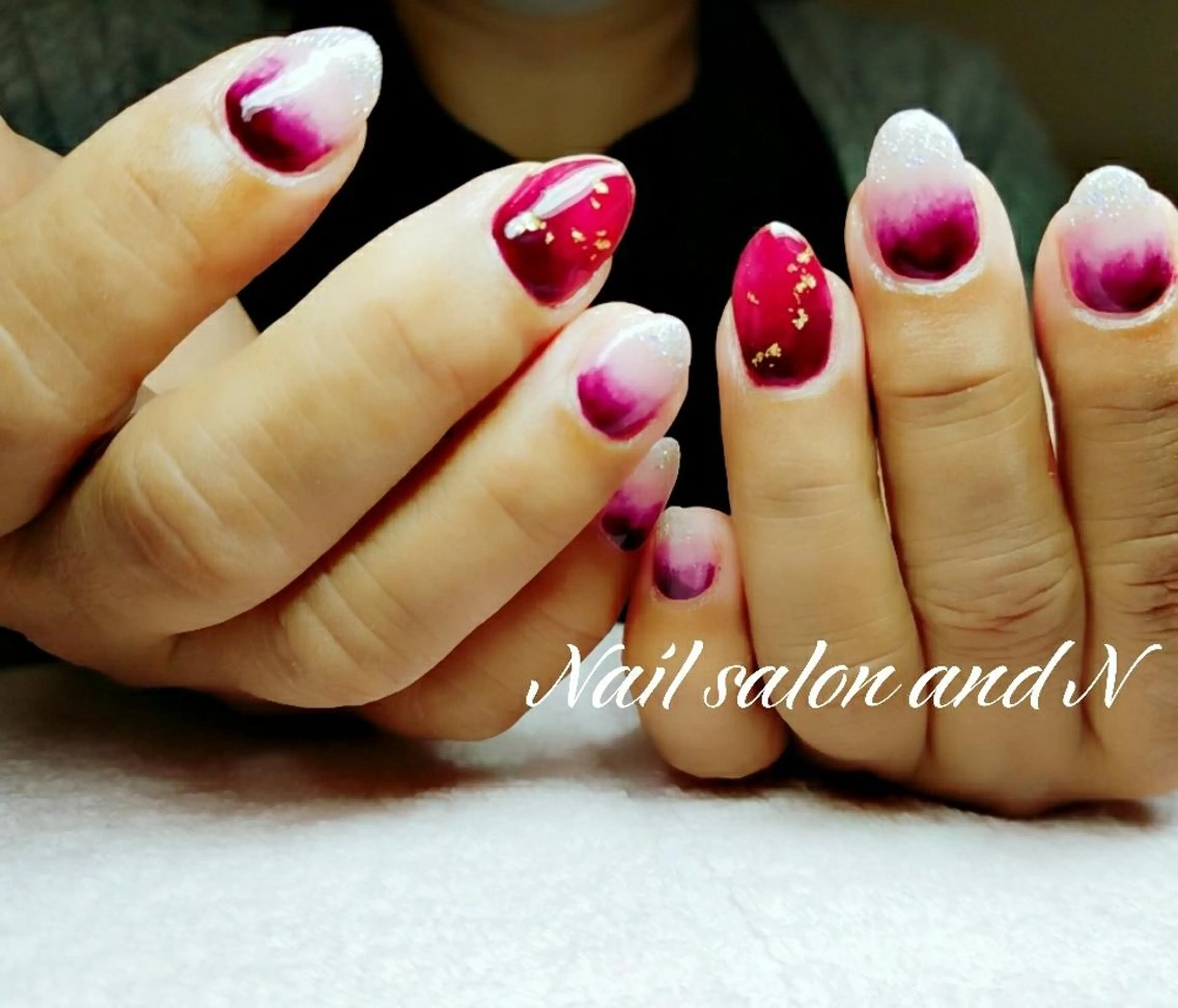 ネイル グラデーション and Nのネイルデザイン