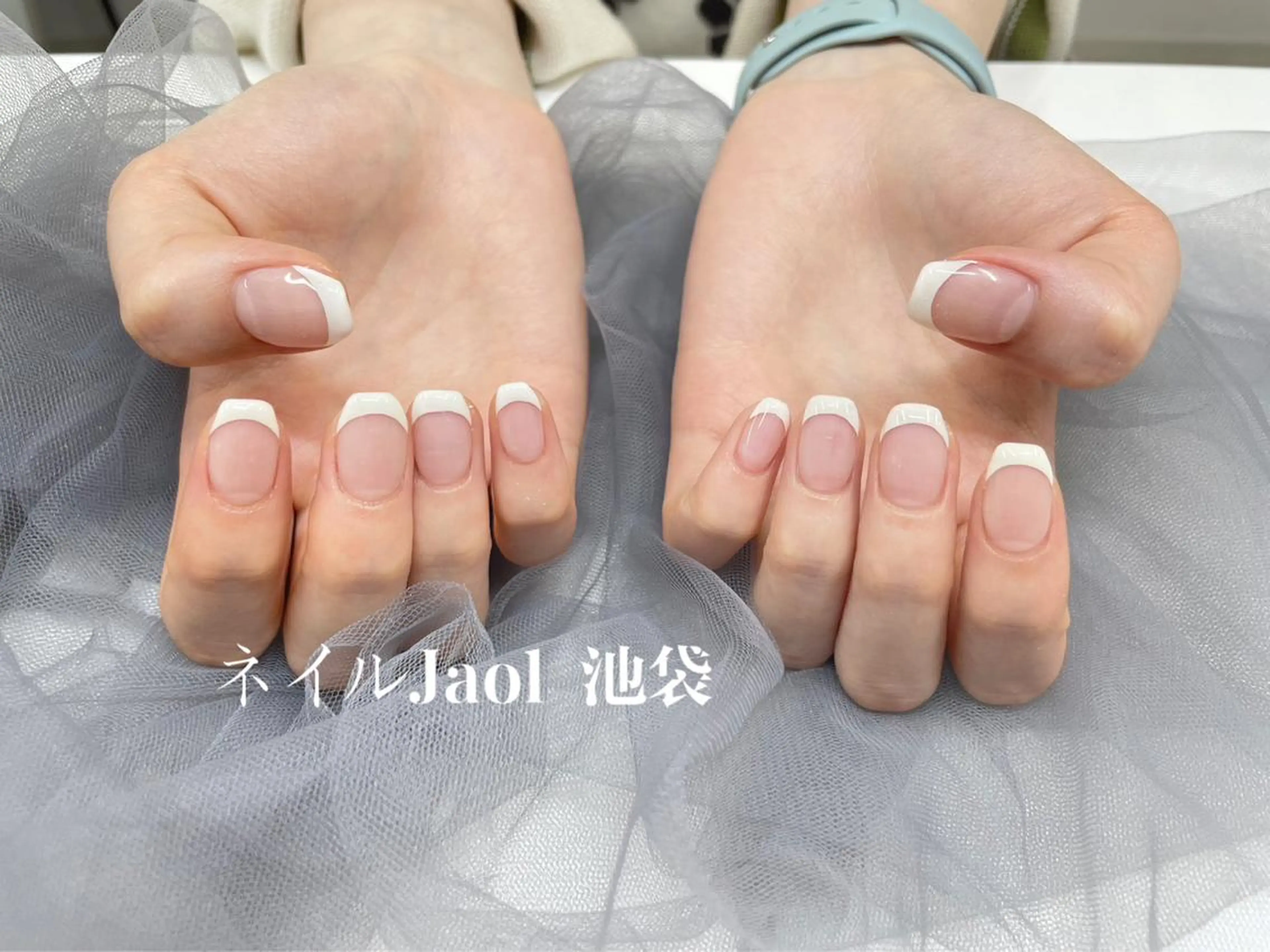 ショート ハンドネイル ネイルJaol 池袋のネイルデザイン