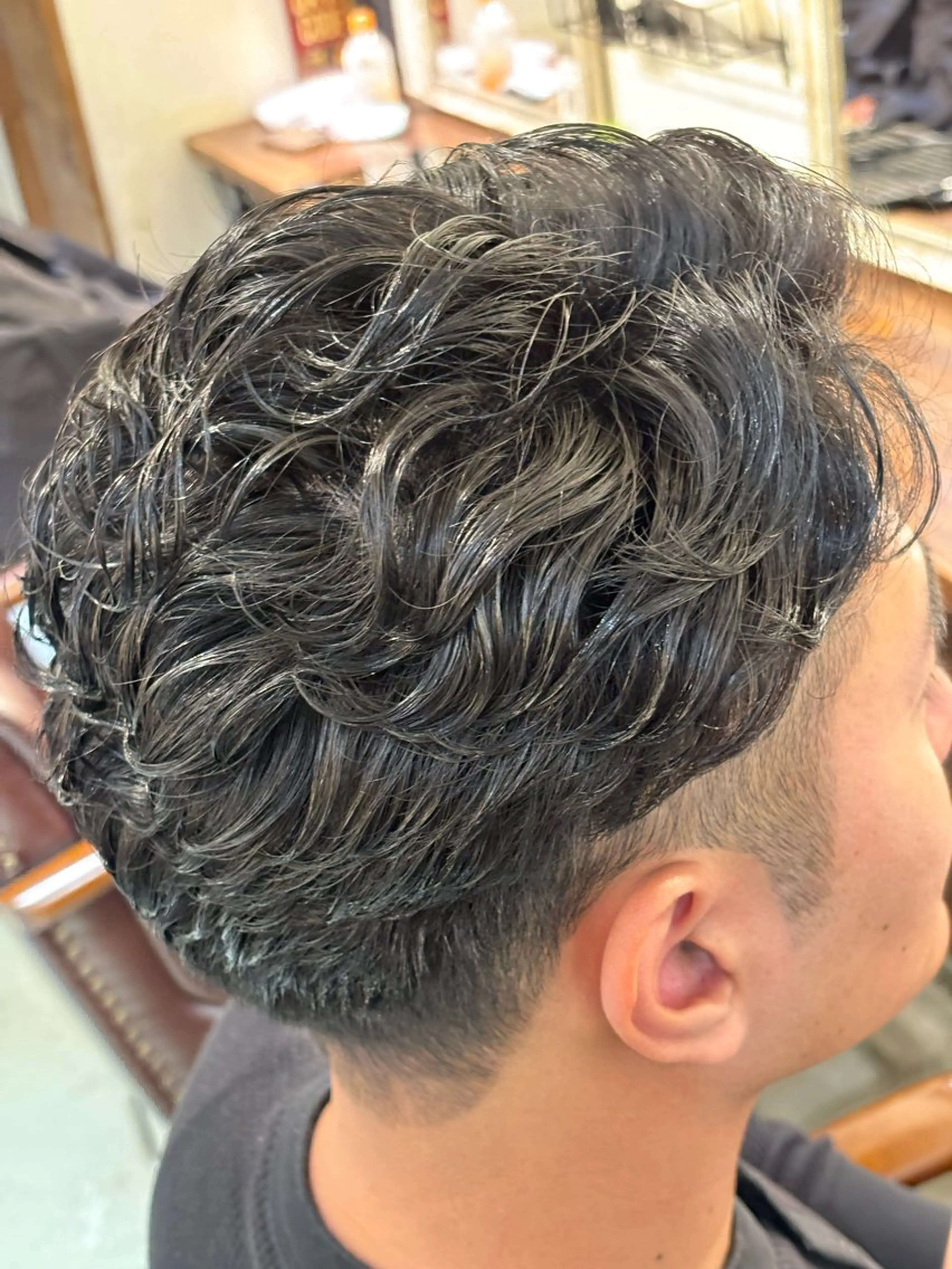 ショート カラー パーマ メンズ メンズのモテヘア☁️ はまなか✂︎COLOのヘアスタイル