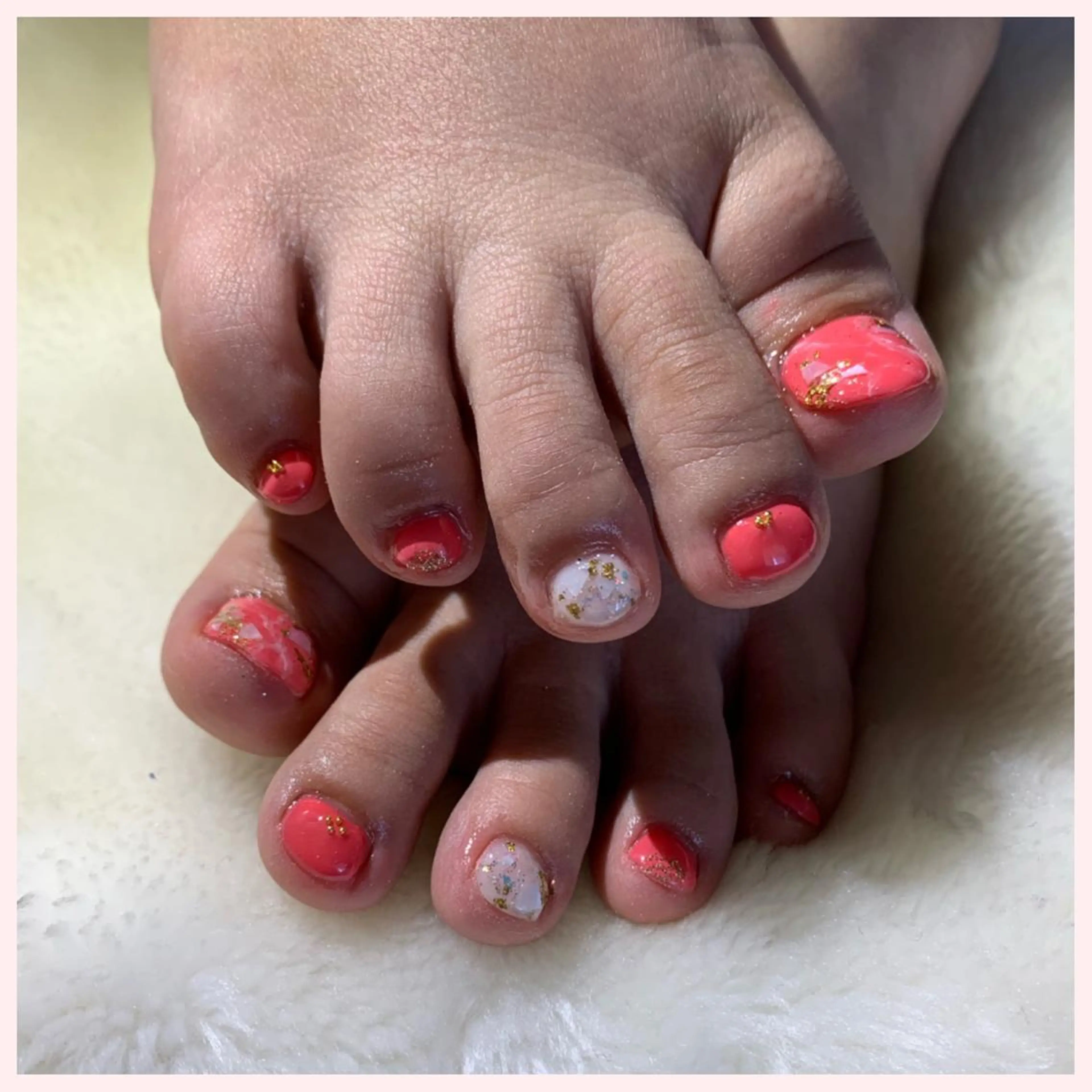 ネイル フットネイル Ogasawara Tokikaのネイルデザイン