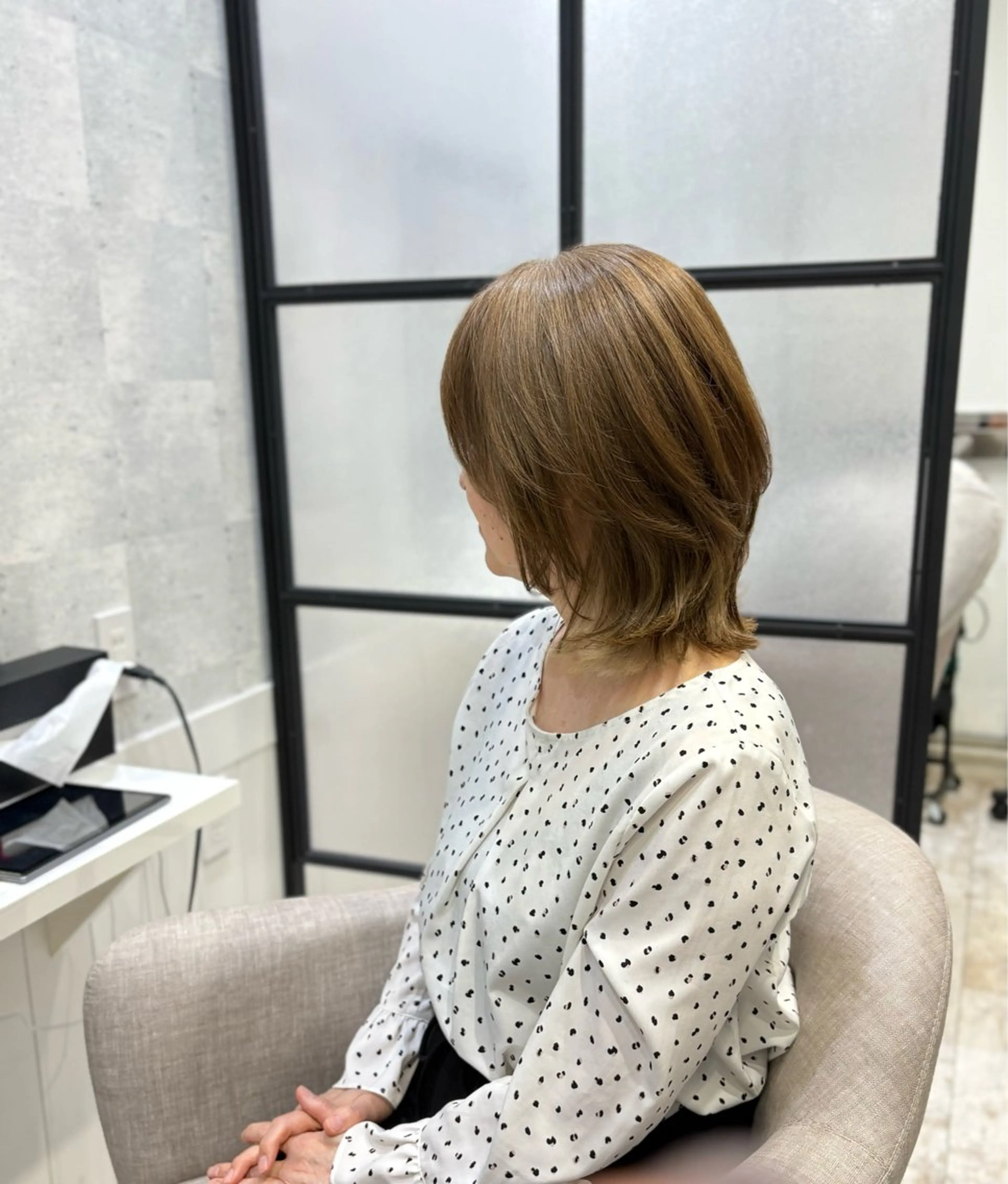 ミディアム カラー Sokai Naokoのヘアスタイル