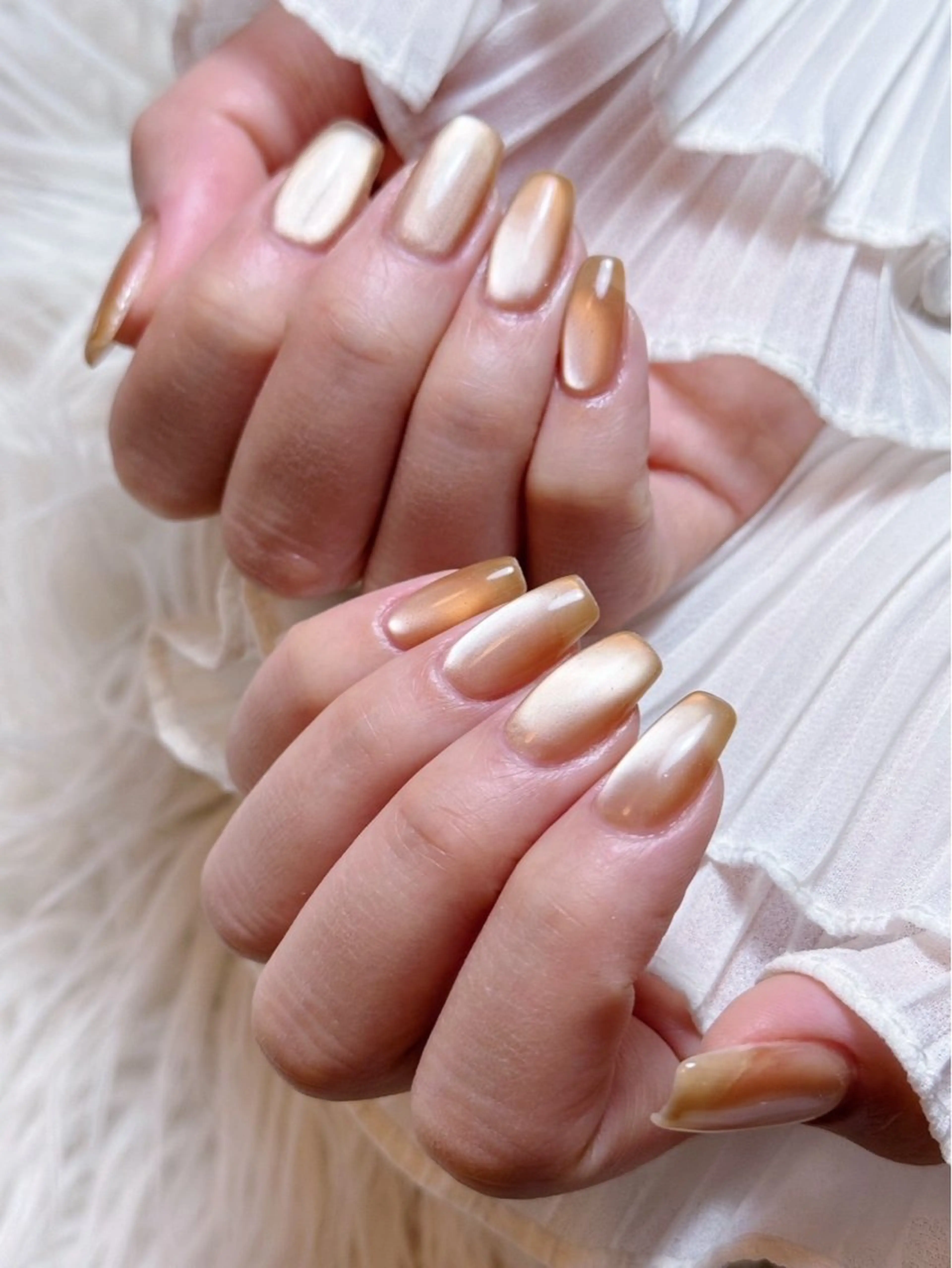 ネイル チークネイル 長さ出し フラワーネイル フレンチネイル ガーリー ハンドネイル NEW NAIL 池袋のネイルデザイン