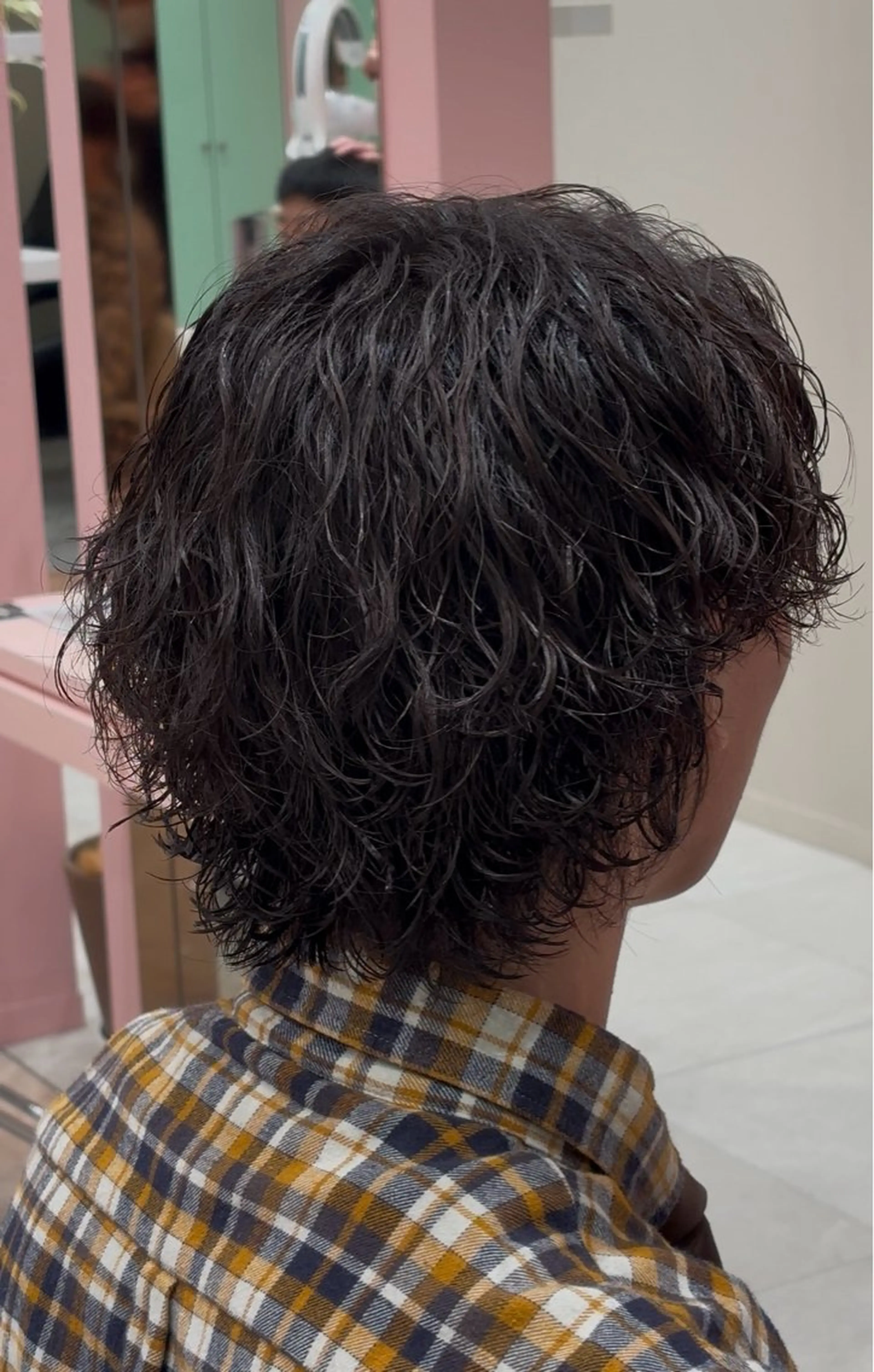パーマ メンズ メンズパーマ 中西 樹人のヘアスタイル