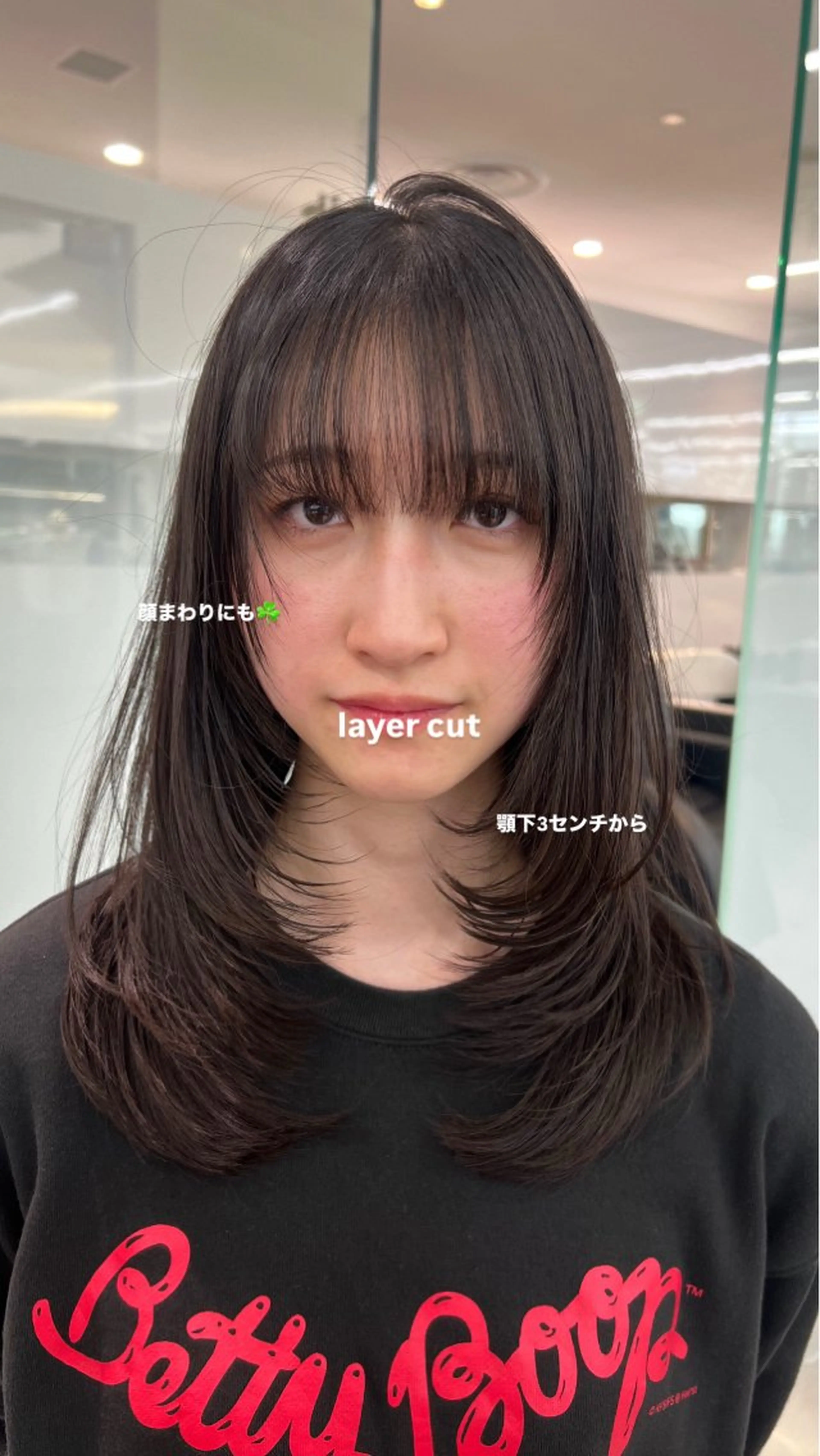 ロング レイヤーカット レイヤー特化/渋谷 rinのヘアスタイル