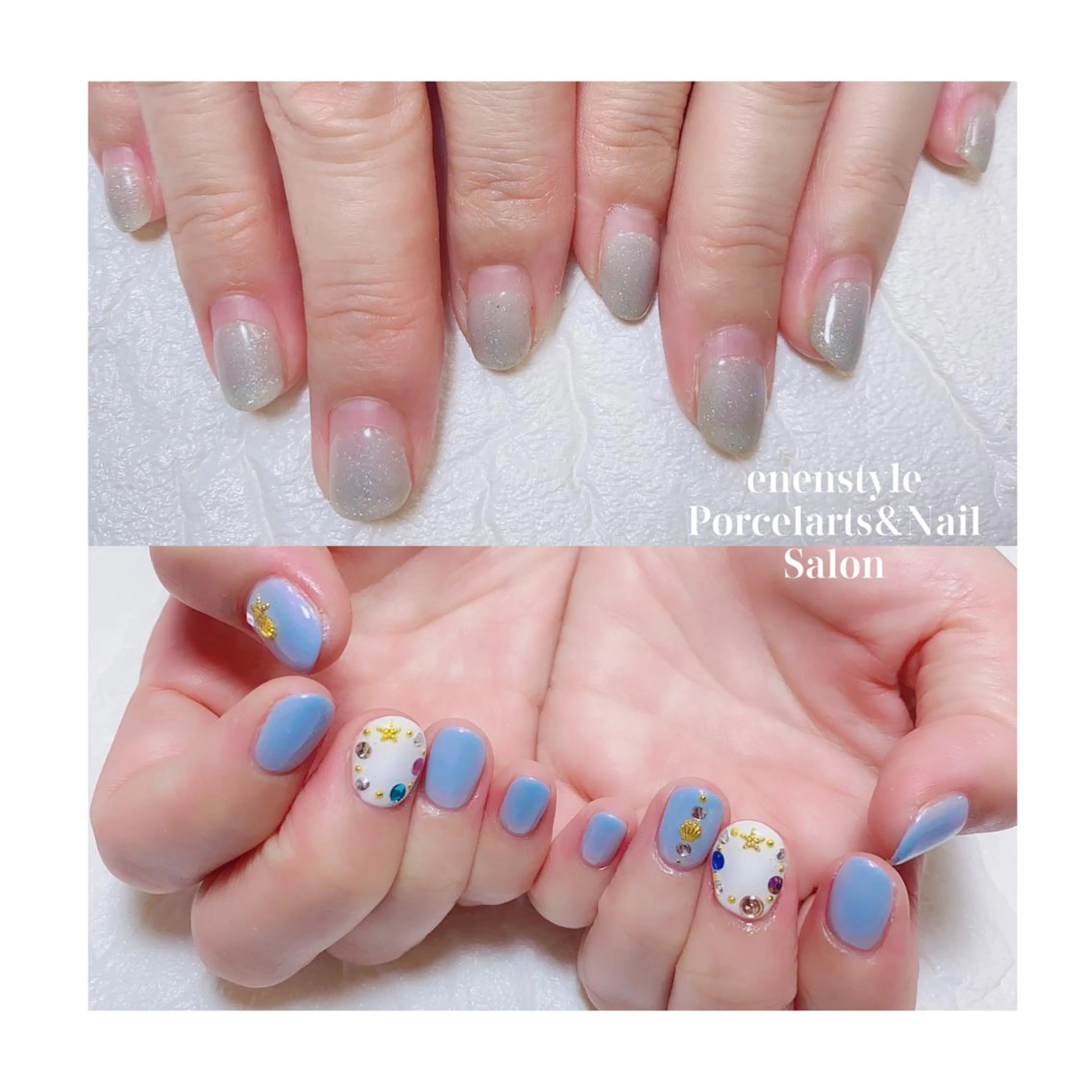 ショート ネイル ジェルネイル ニュアンスネイル オフィスネイル ワンカラーネイル パラジェル ハンドネイル 👑enen style👑のネイルデザイン