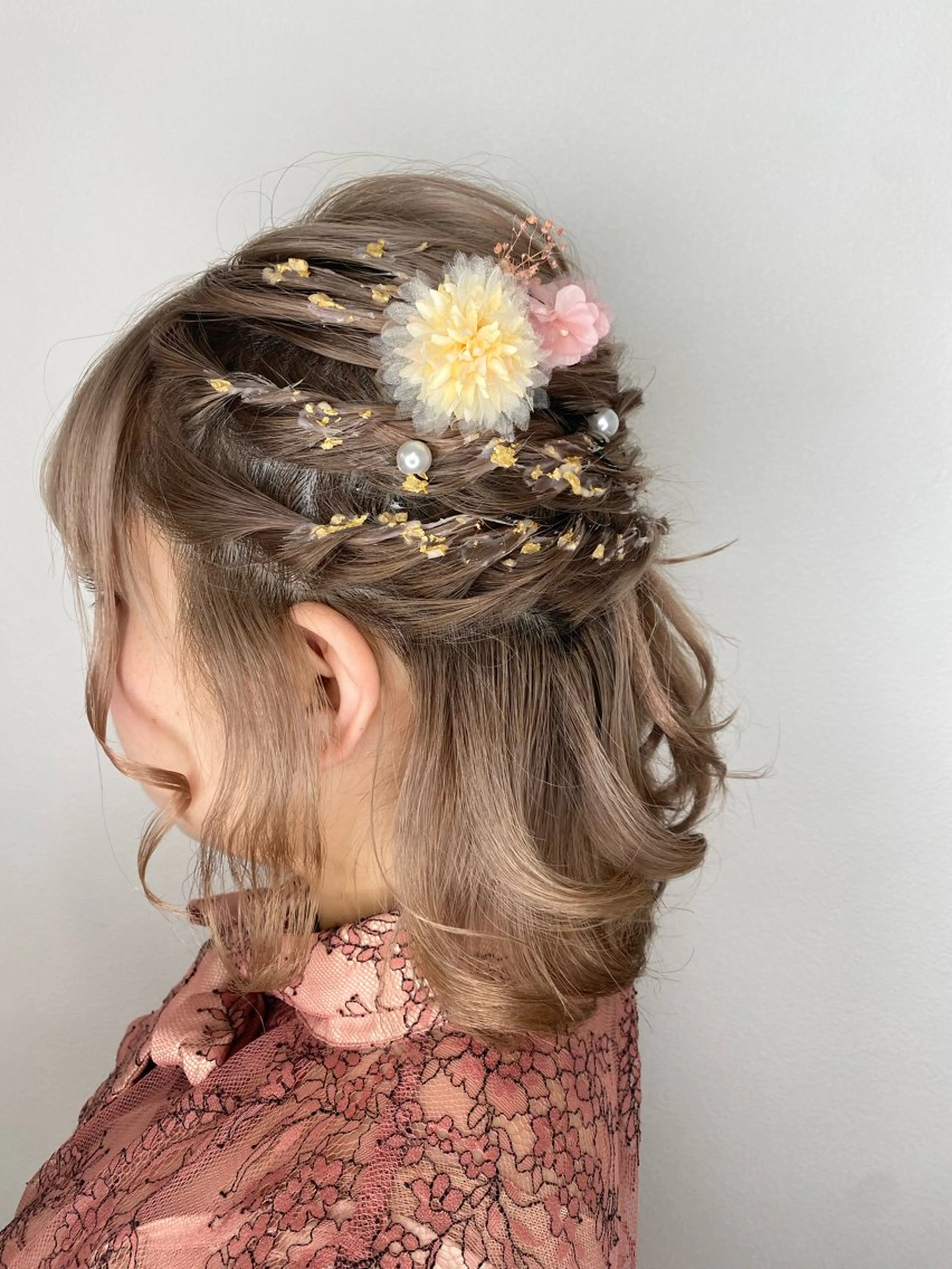 ショート ヘアアレンジ ボブ ヘアセット Hiroshi ヒロシのヘアスタイル