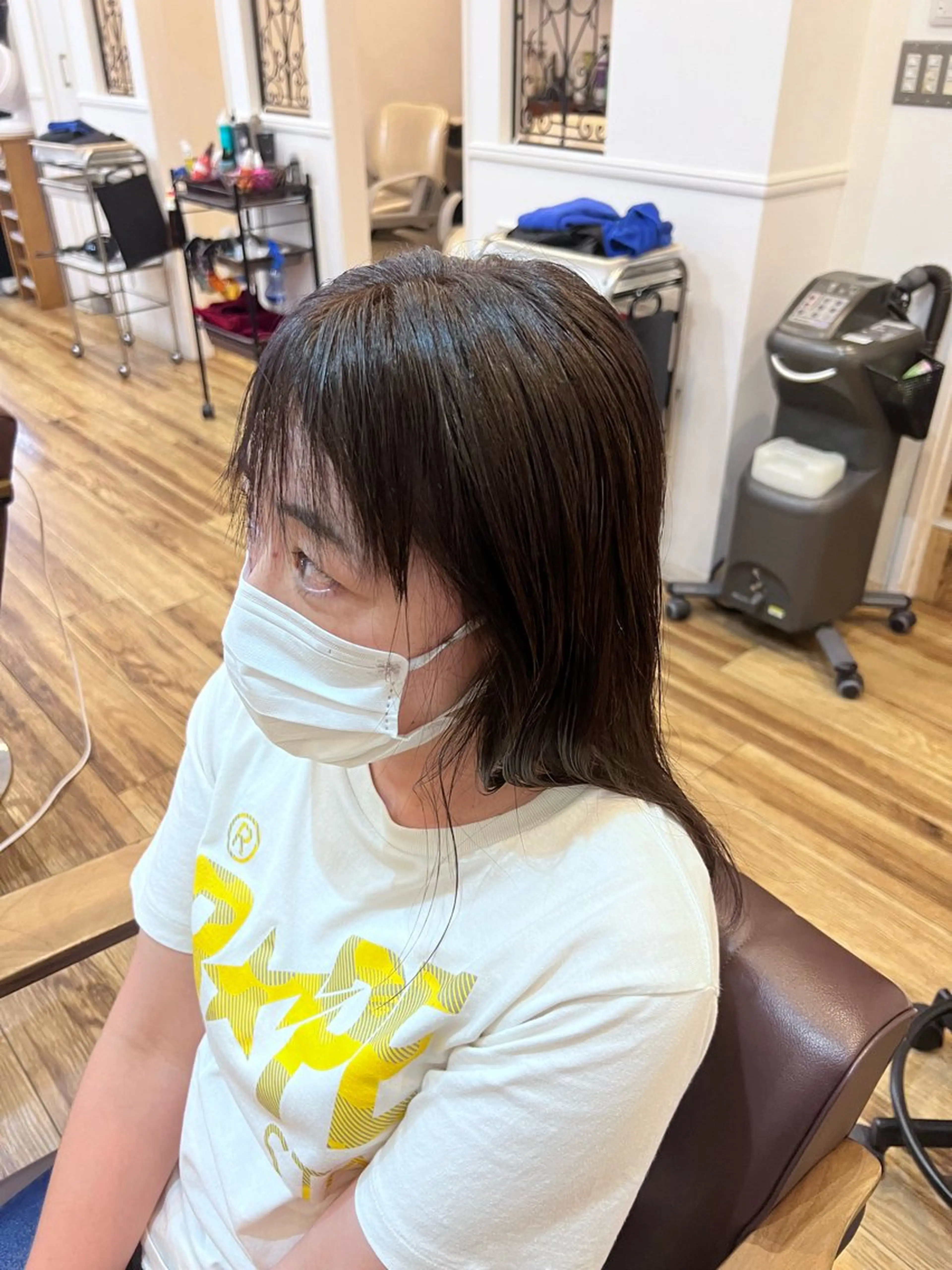 ロング カラー カット ヘアカラー 🐰ハイトーンカラー 畠山　渡🐰のヘアスタイル