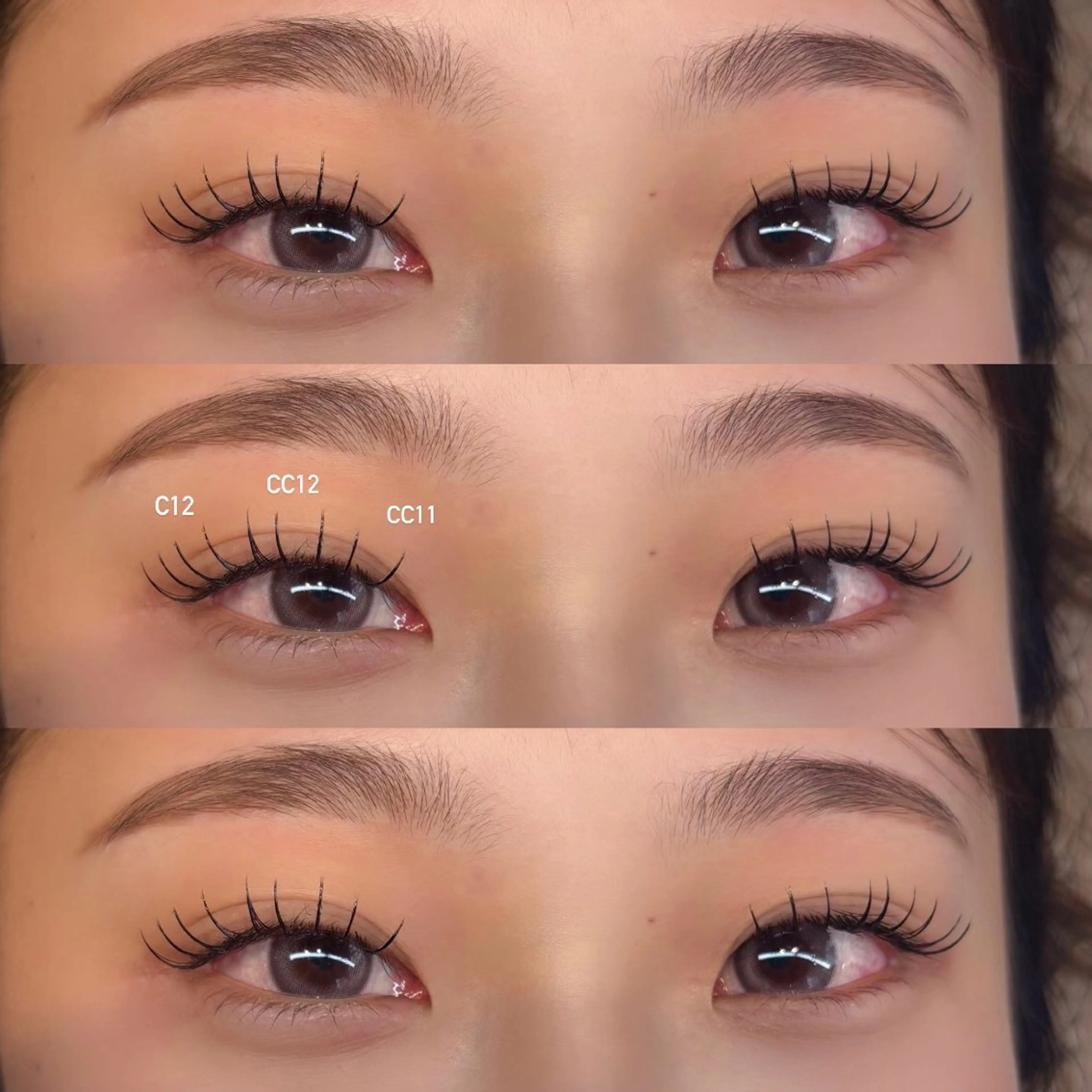 マツエク・マツパ and Laurel hinaのマツエク・マツパデザイン