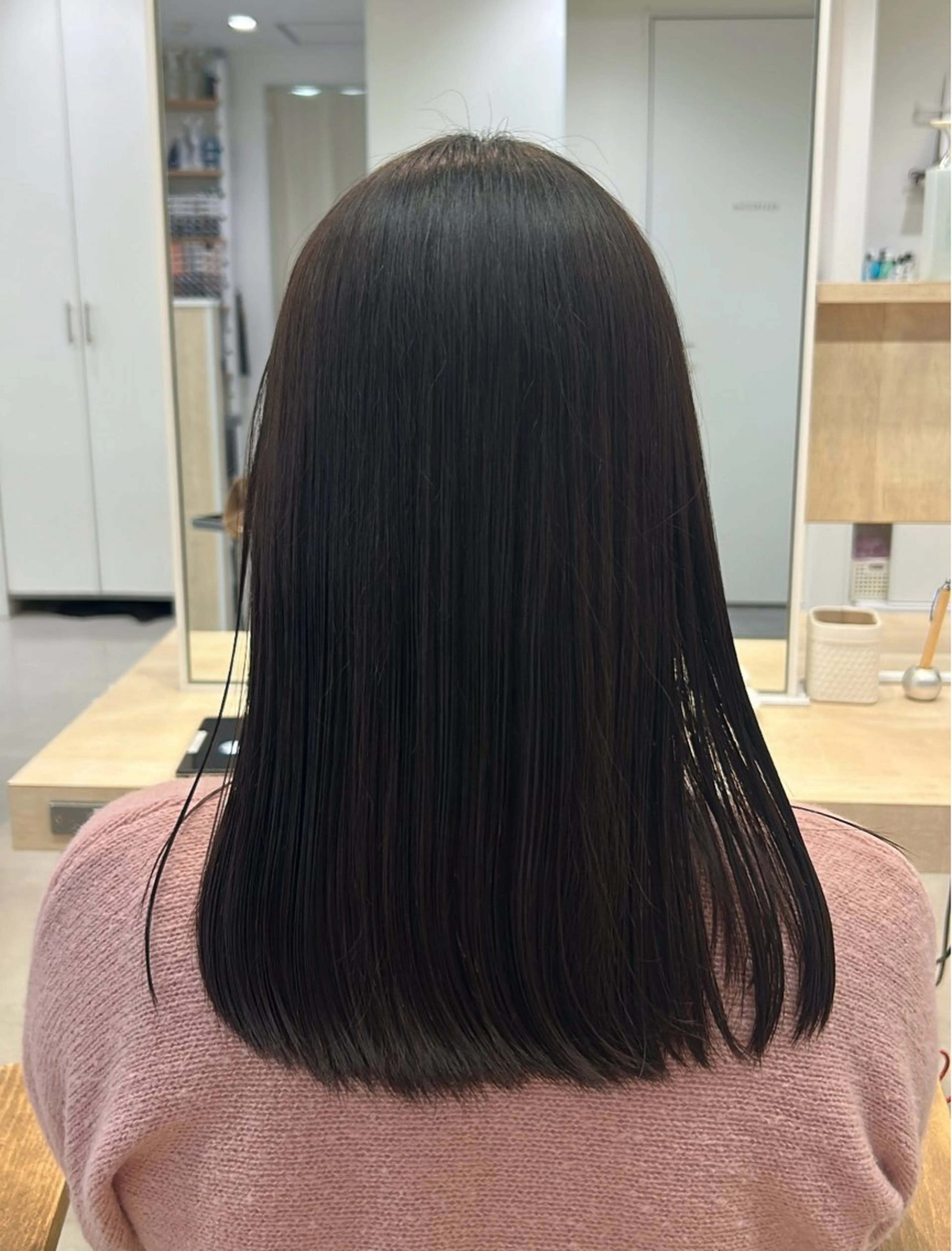 セミロング トリートメント hana/海外風ヘア /レイヤーカット🪐のヘアスタイル