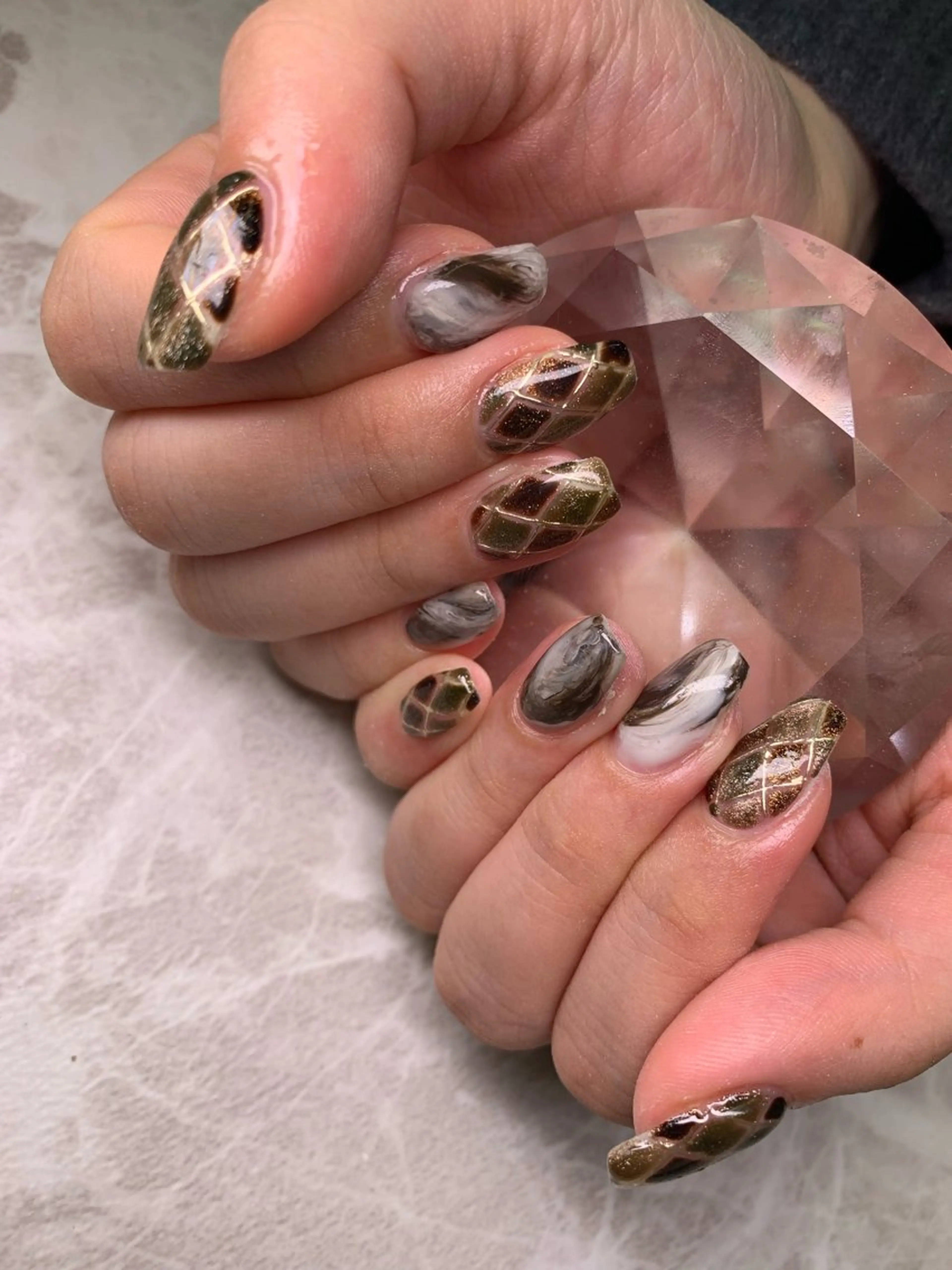 ネイル ハンドネイル Nail Salon SALUDのネイルデザイン