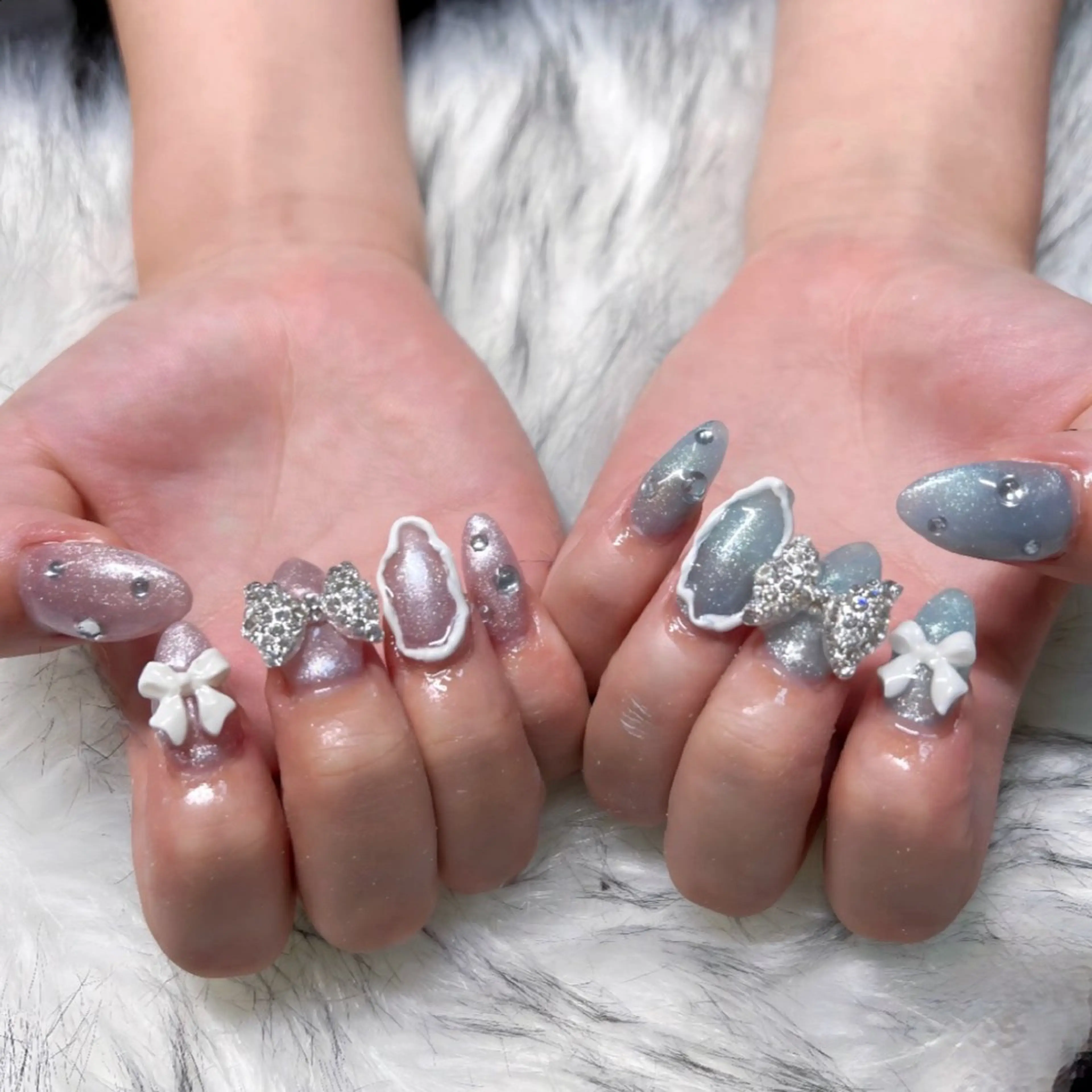 ロング ハンドネイル mao .のネイルデザイン