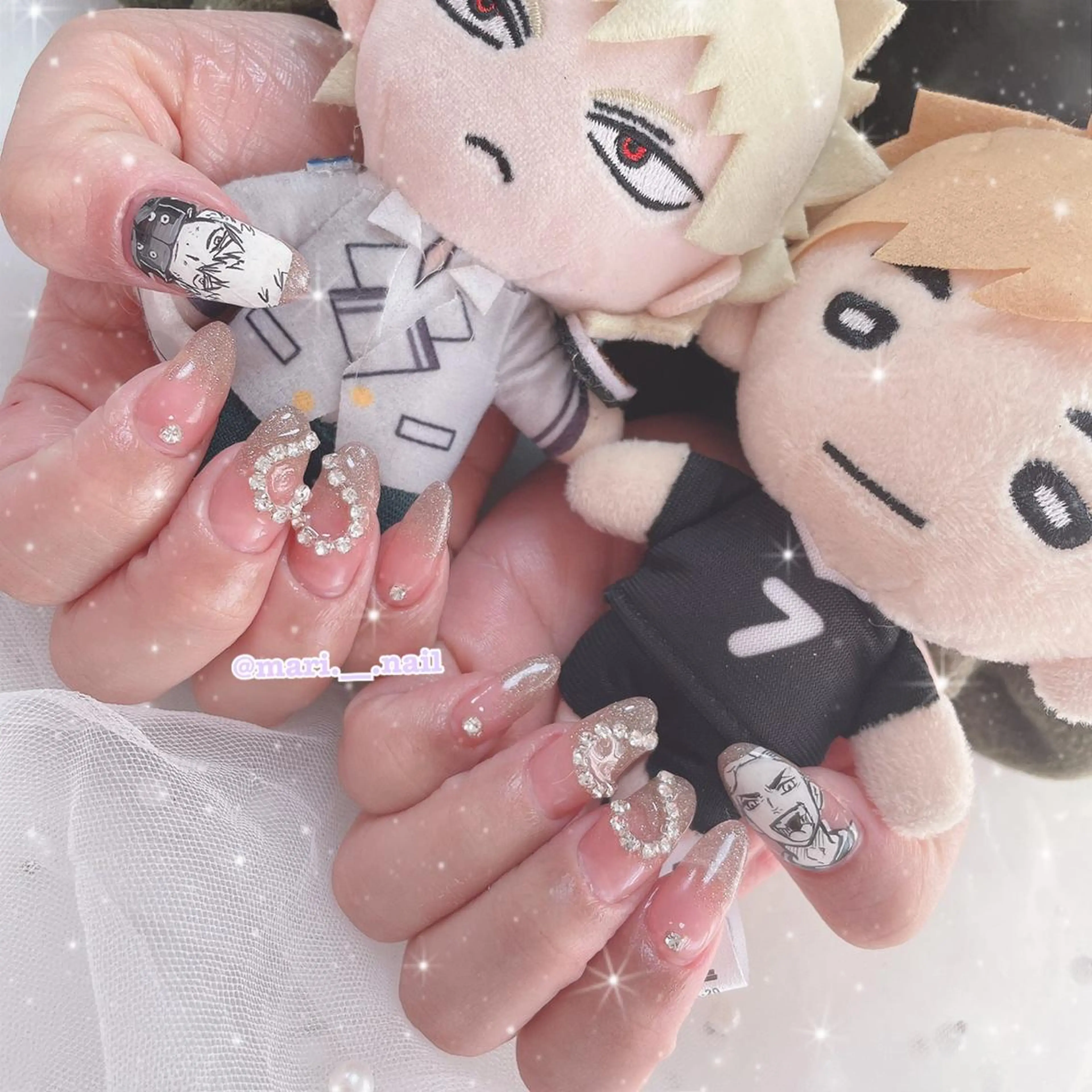 ネイル 🎀 Mayu 🎀痛ネイルのネイルデザイン