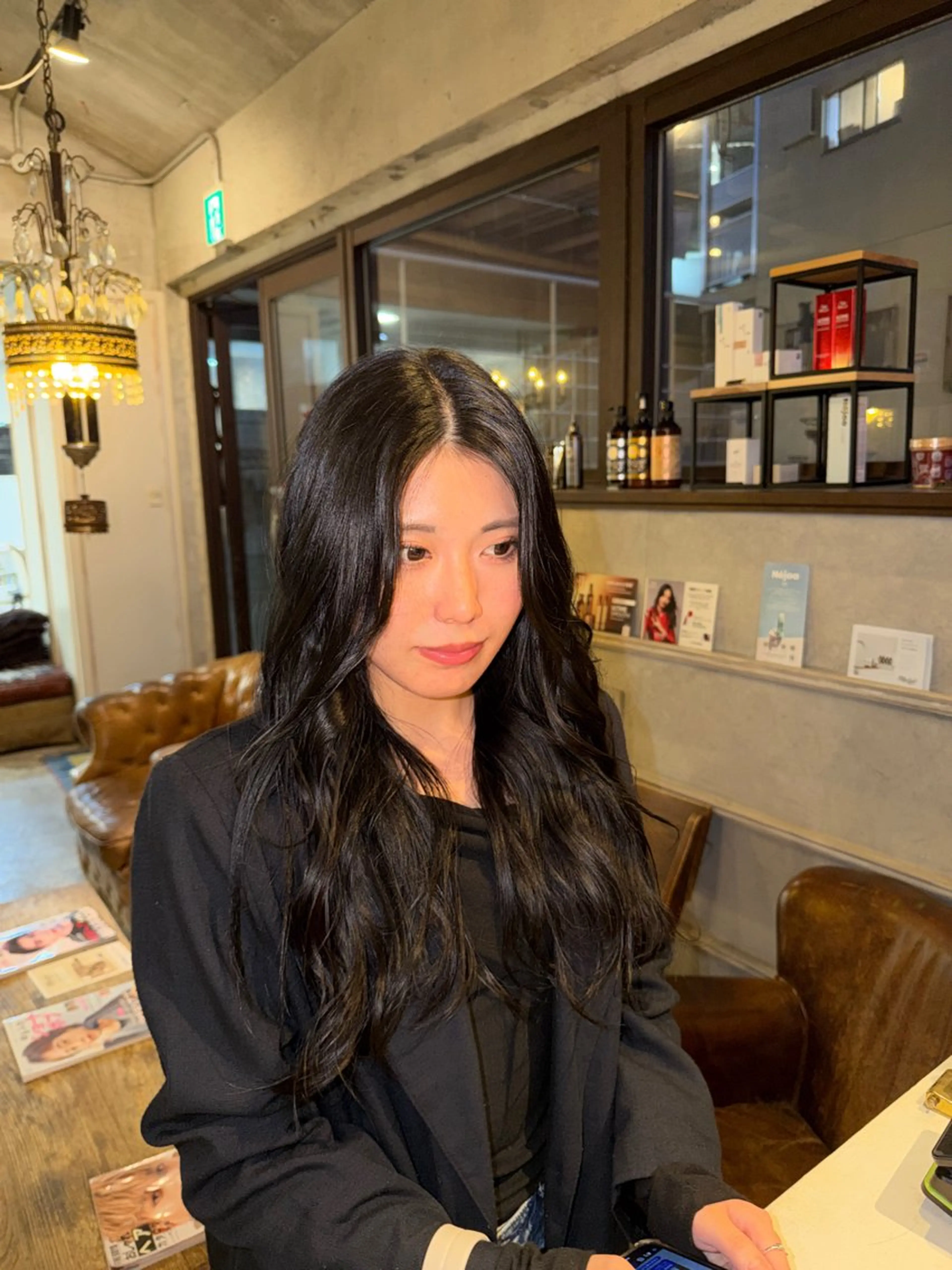 ロング 💖艶ダメージレス激 可愛カラーKAO💖のヘアスタイル