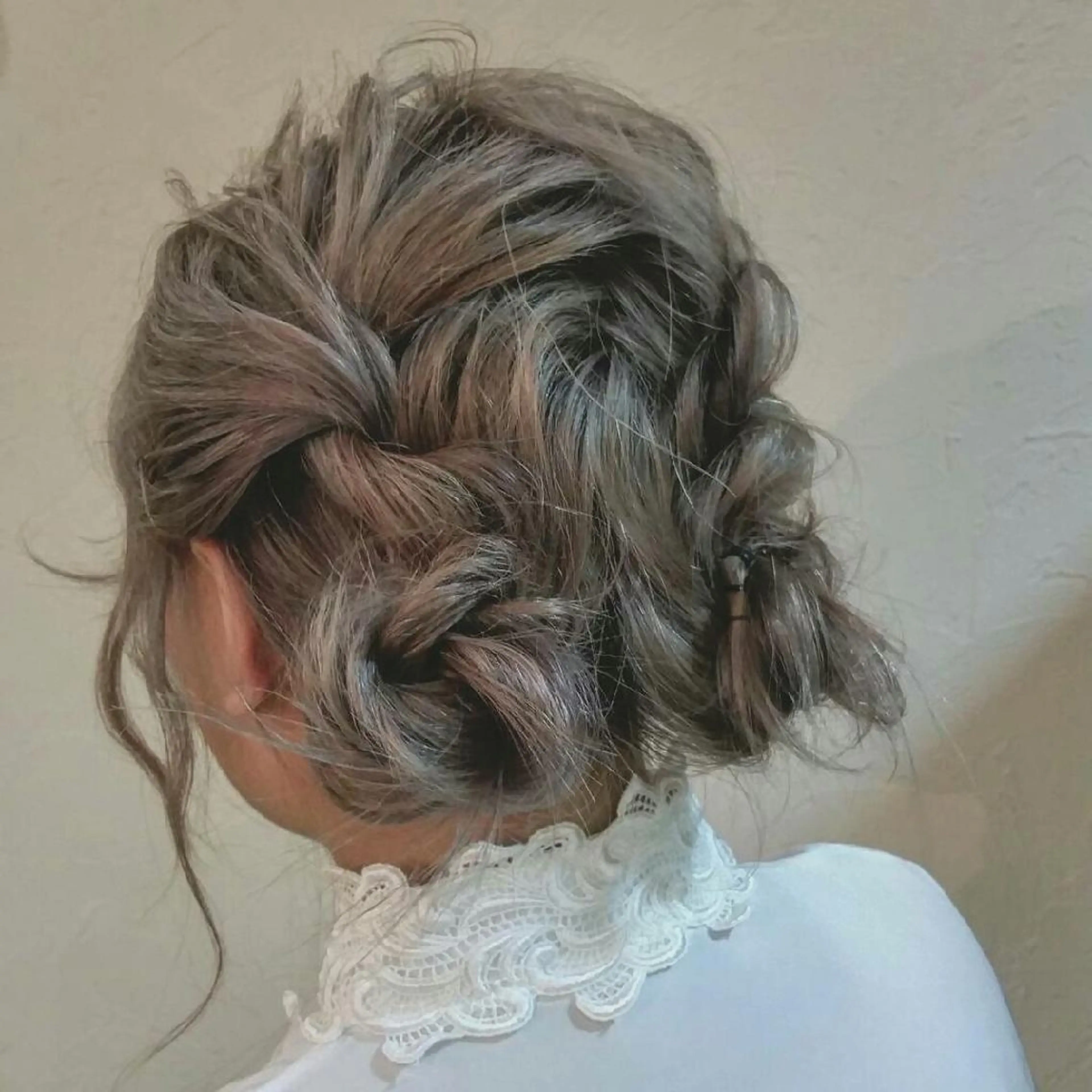 ミディアム カラー ヘアアレンジ 前田 裕介のヘアスタイル