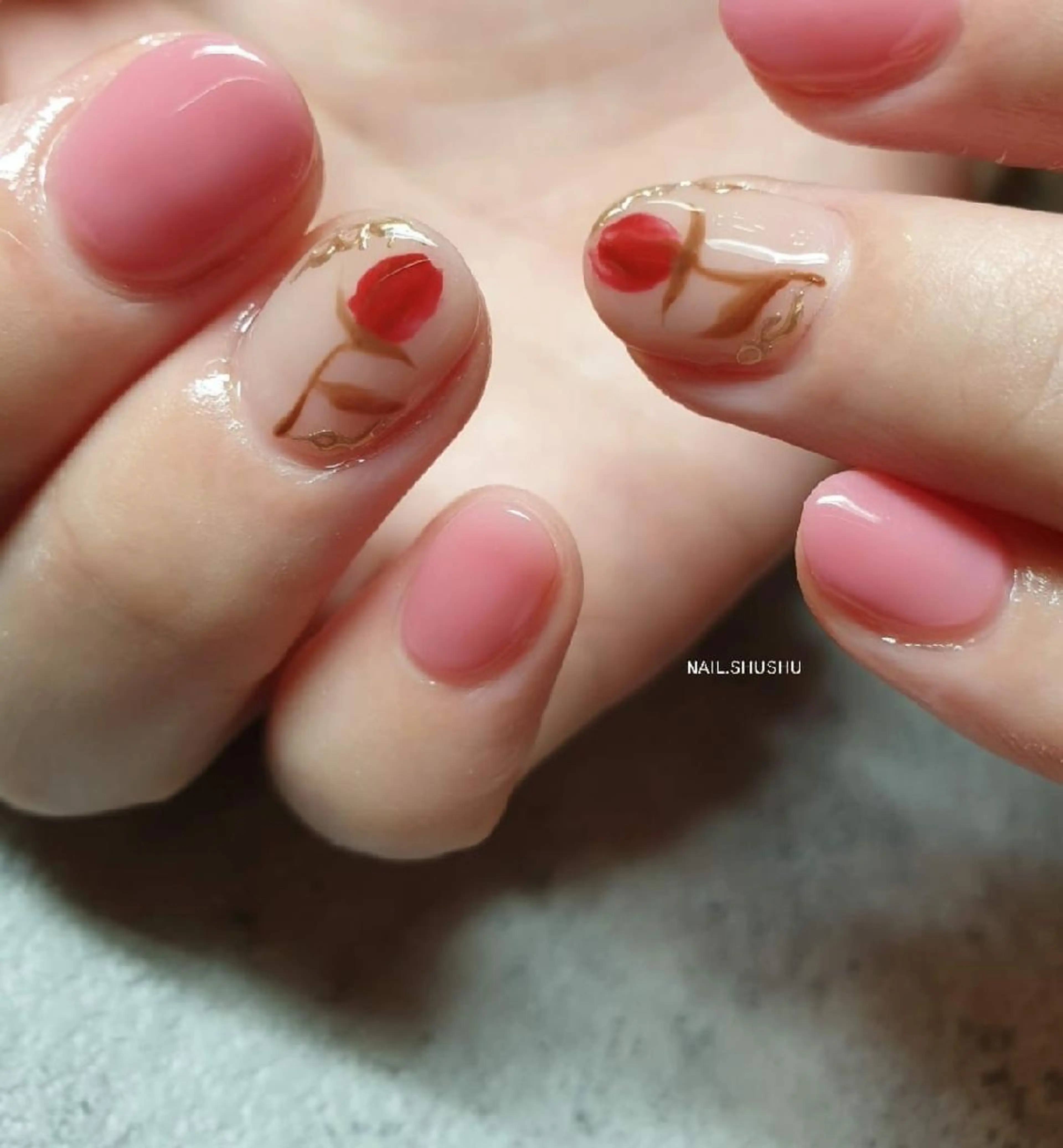 ネイル 3dパーツ/流行り 👧shushu❤️のネイルデザイン