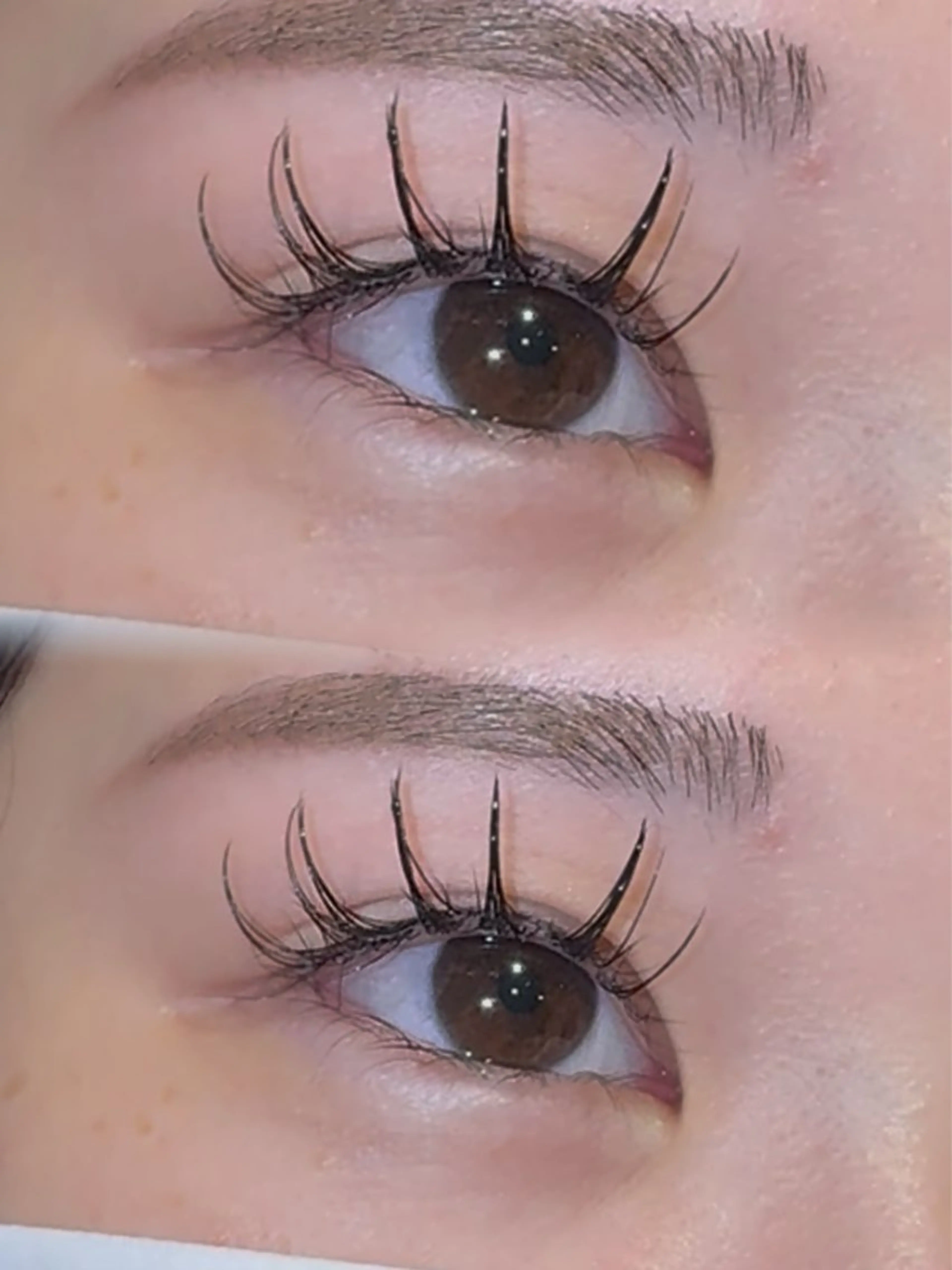 マツエク・マツパ 束感まつ毛 フラットラッシュ マツエク 渡部 かおりのマツエク・マツパデザイン