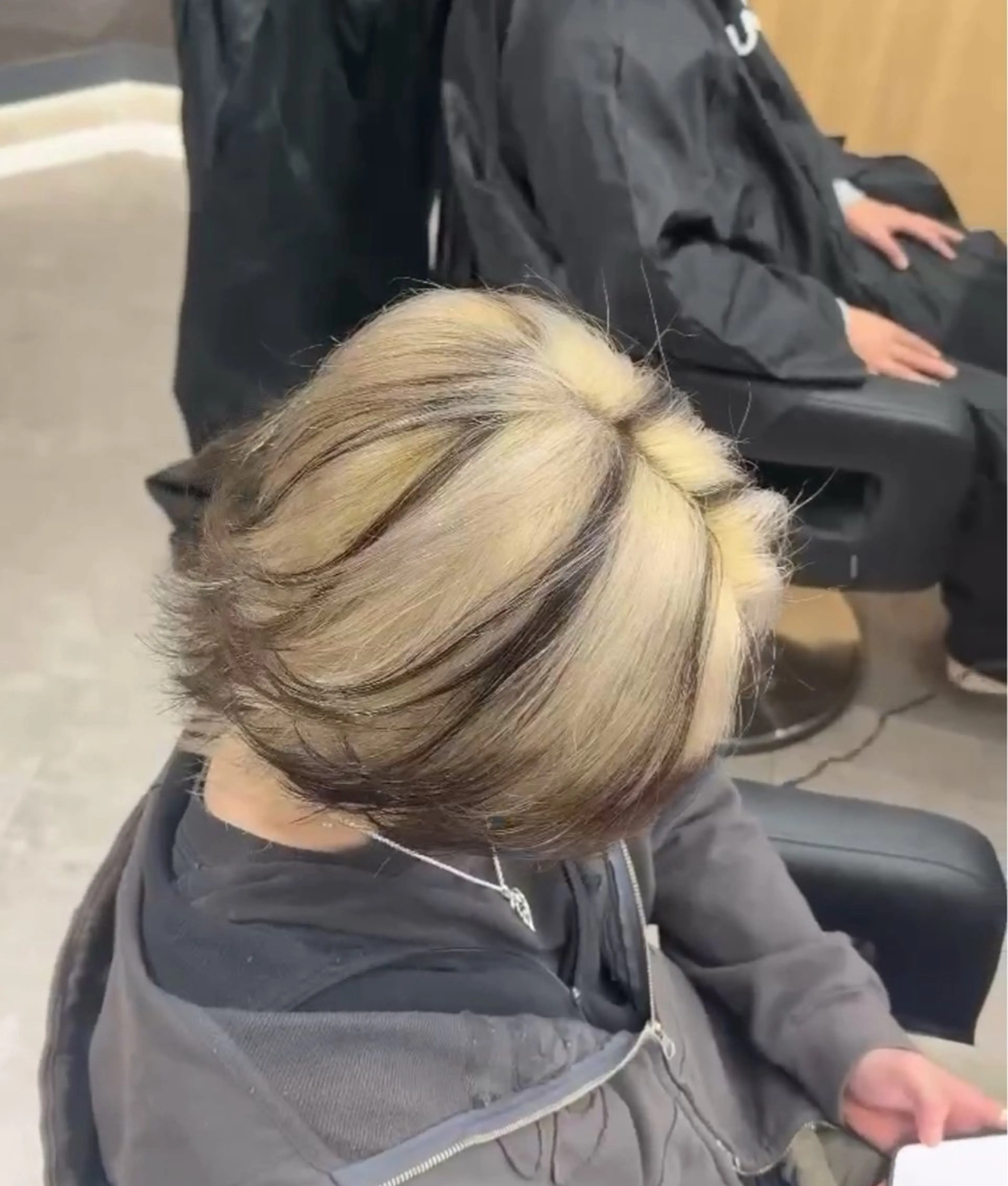 カラー メンズ ヘアカラー 長岡 憲進のヘアスタイル