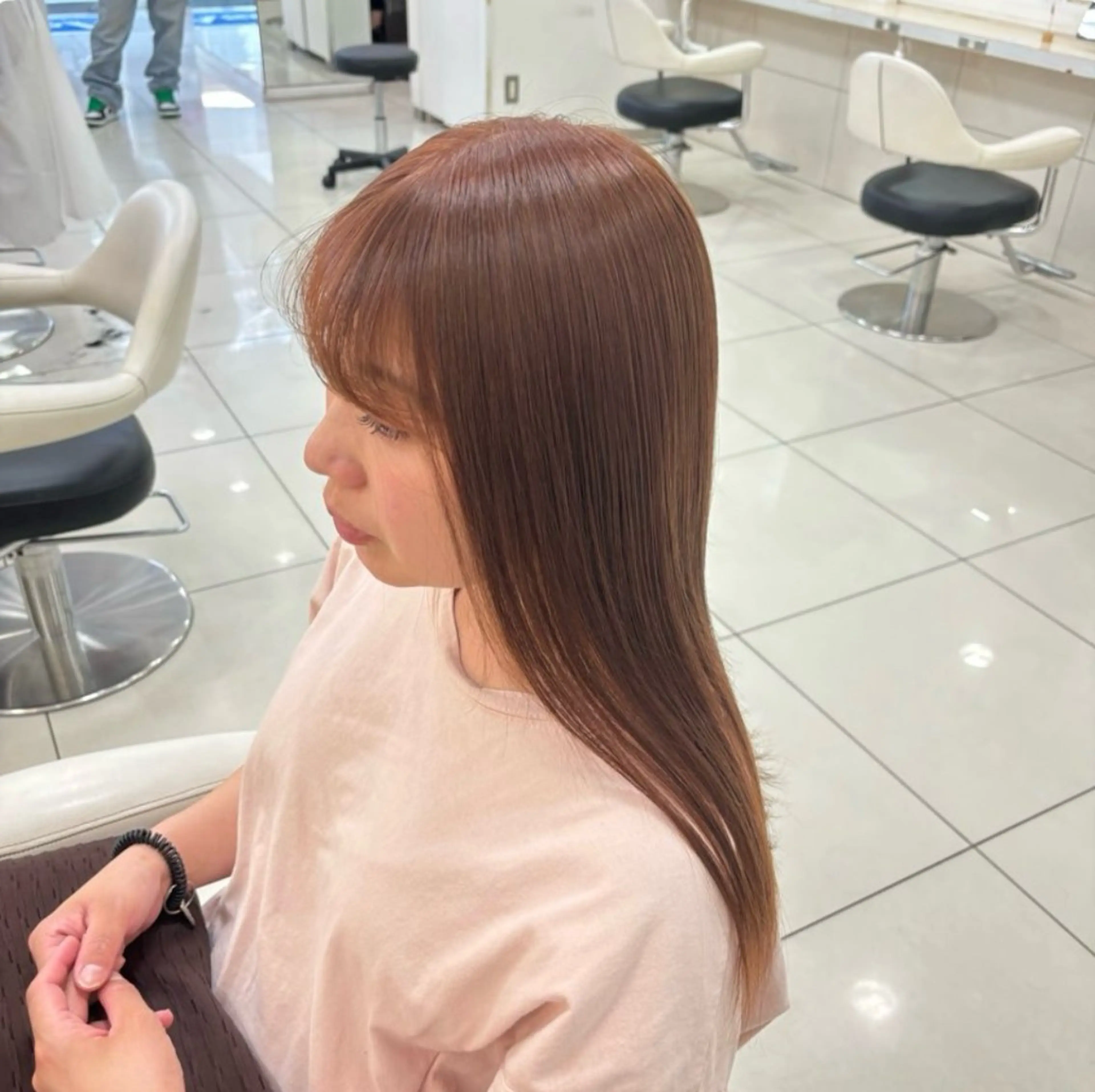 ロング カラー ヘアカラー 🐾Ash平井 ハセベ🐾のヘアスタイル