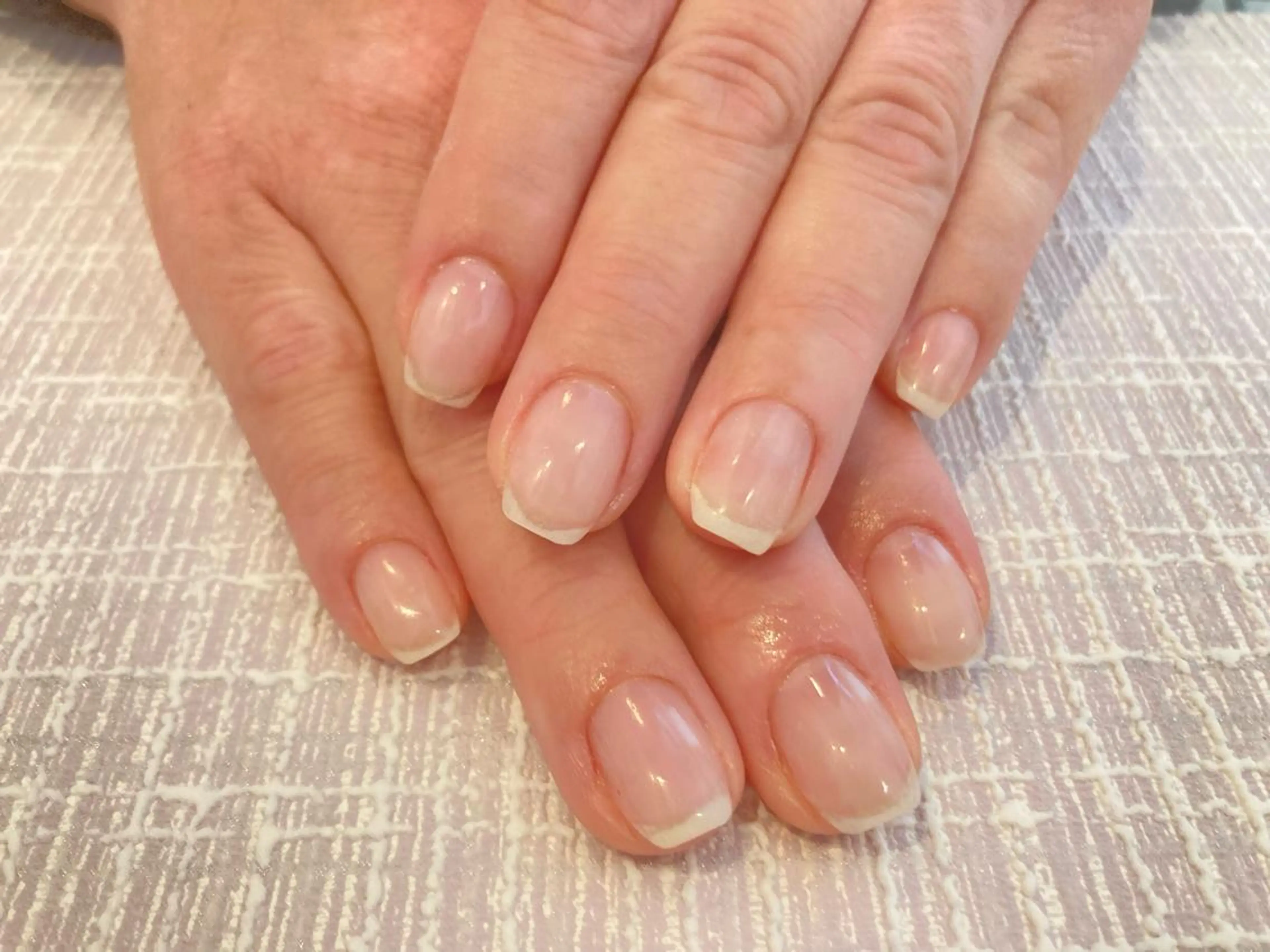 ネイル クリアネイル シンプルネイル ハンドネイル Lisa’s Salonのネイルデザイン