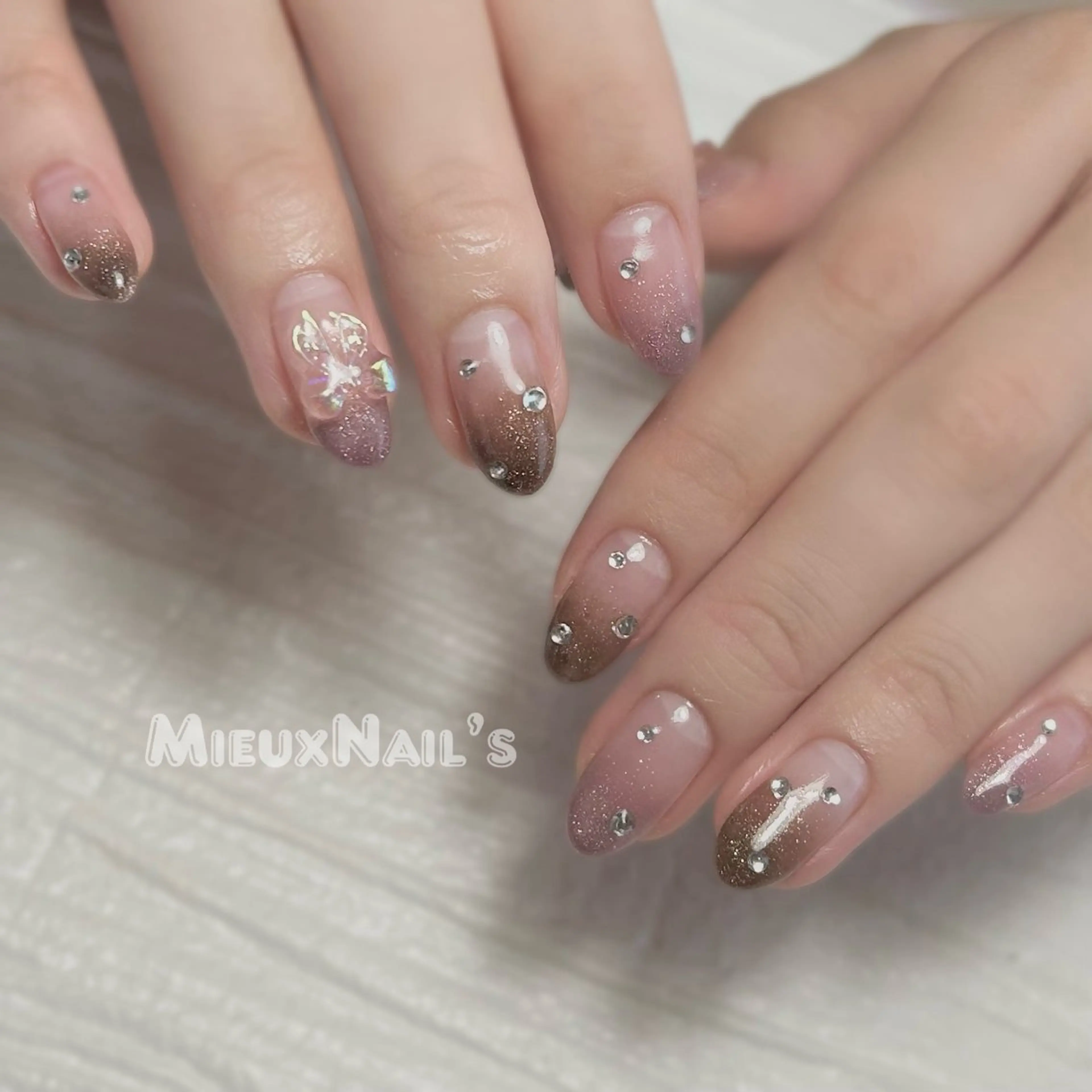 ネイル Miyu❤️‍🔥 Mieuxnailsのネイルデザイン
