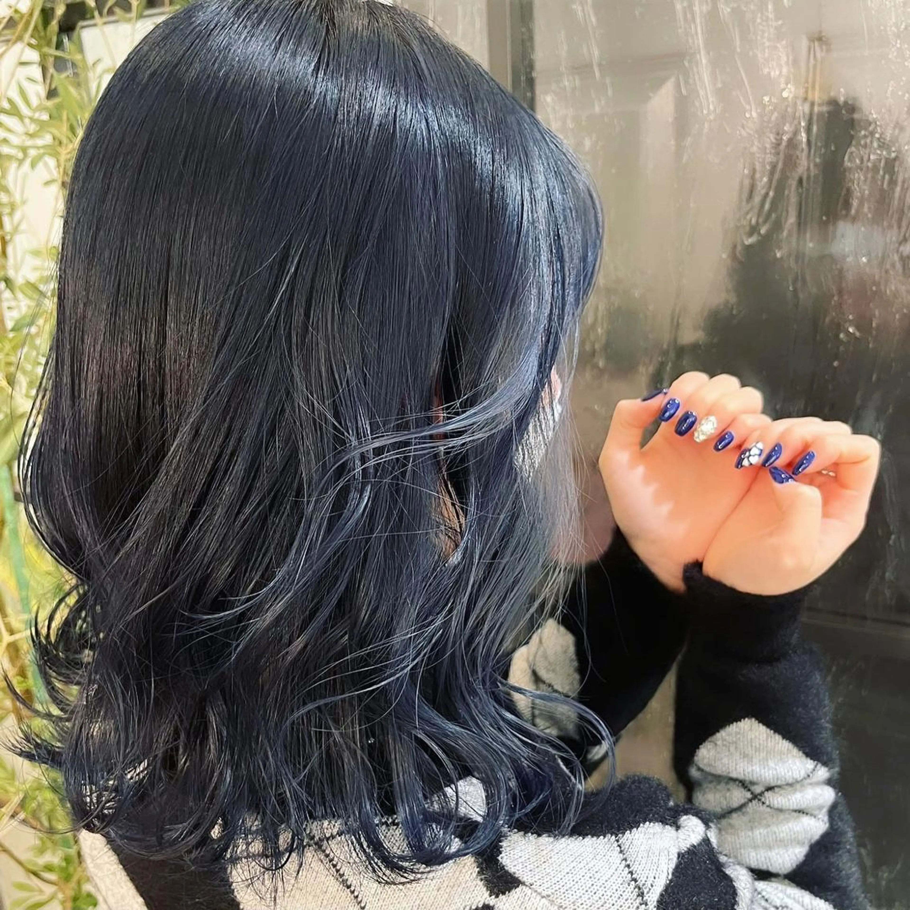 セミロング 春日 涼太のヘアスタイル