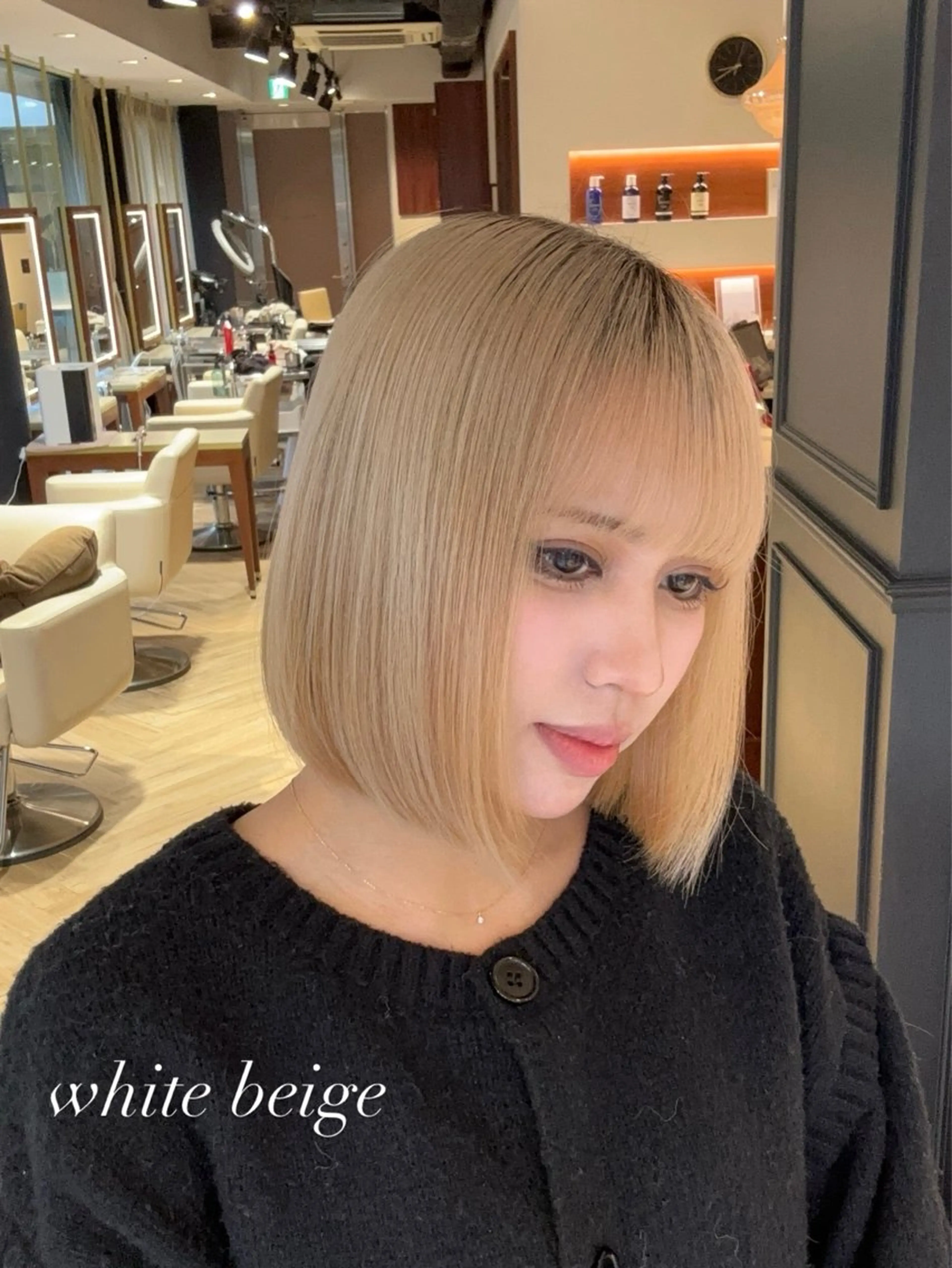 ショート カラー 山中 あるのヘアスタイル