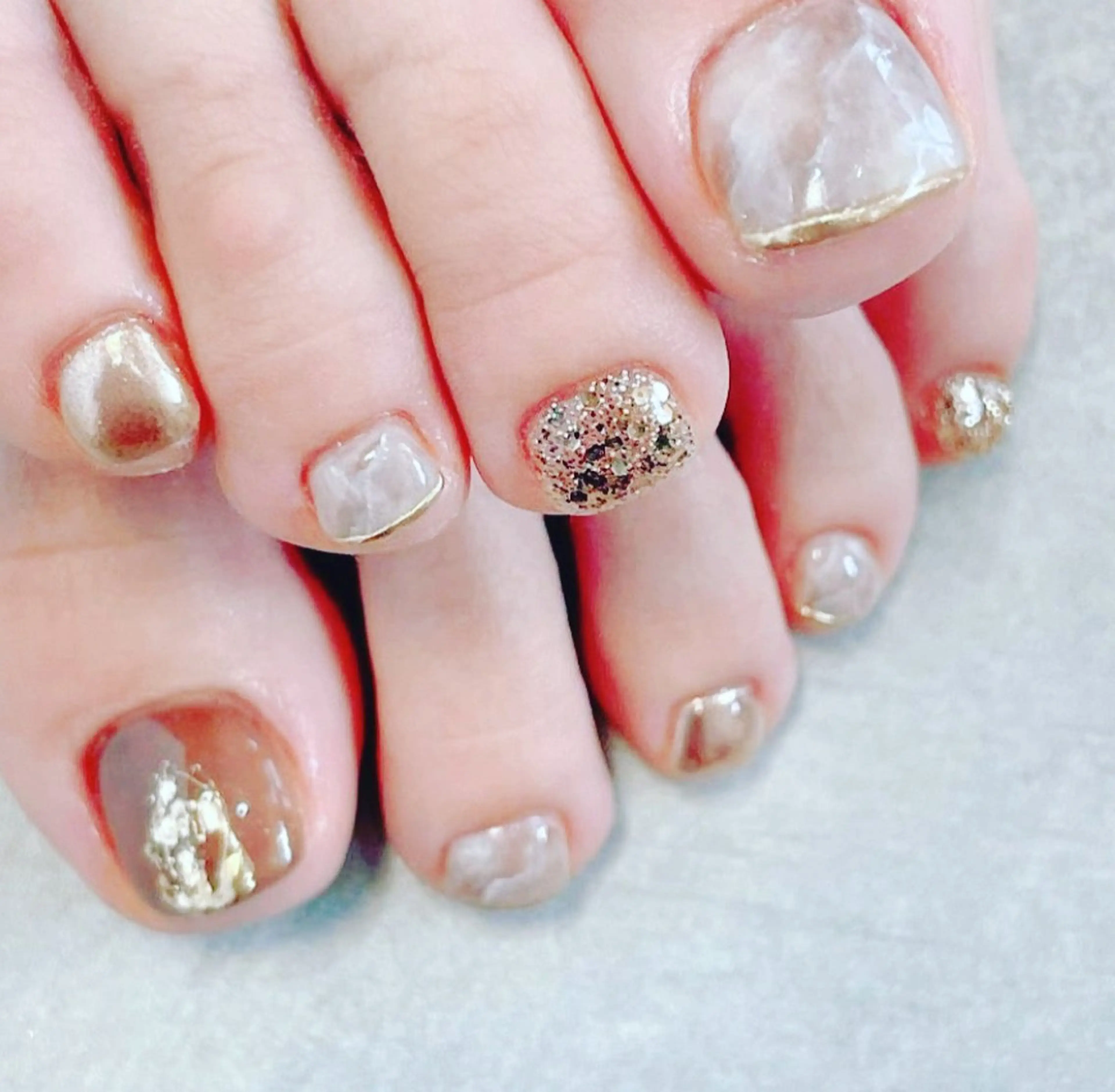 ネイル フットネイル salon. Pualaのネイルデザイン